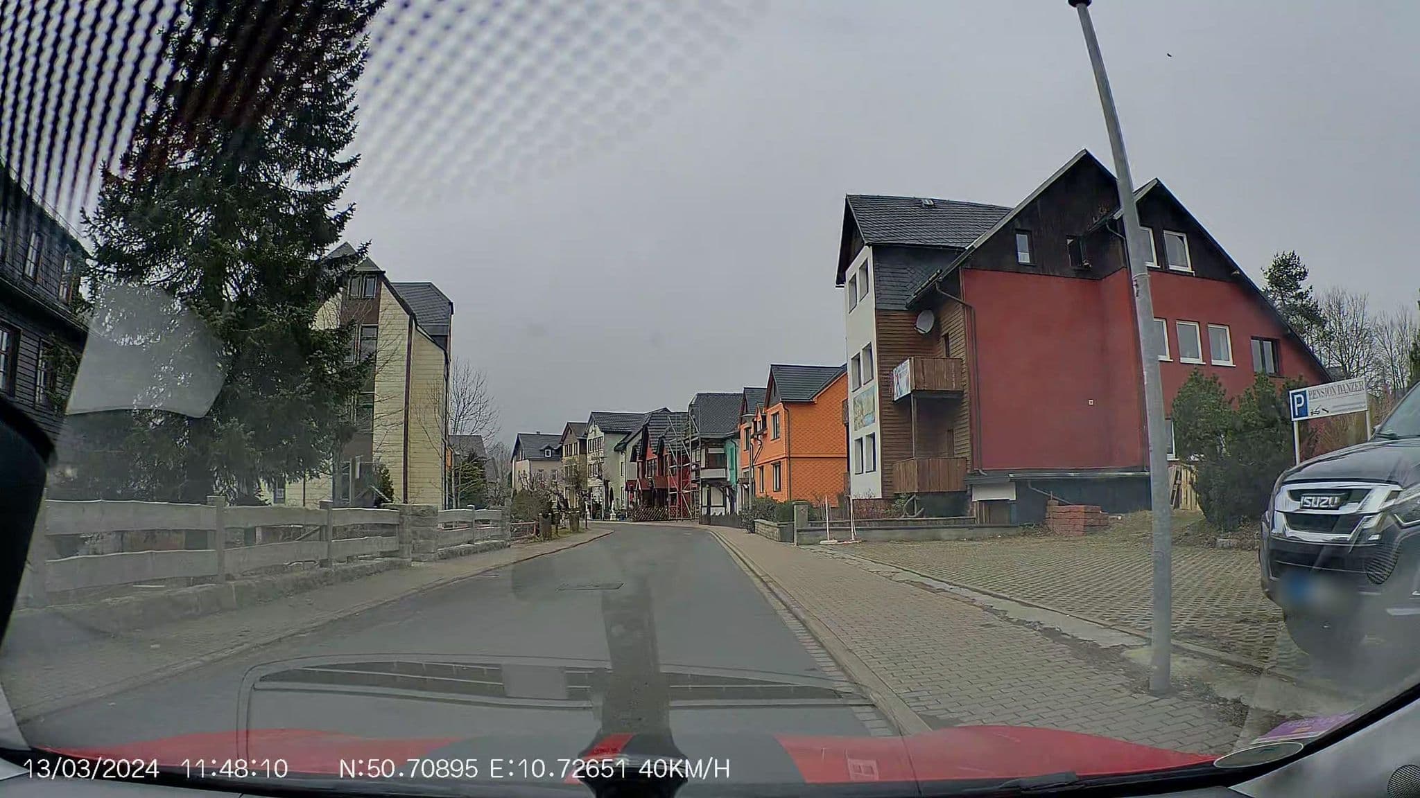 Street view near Pension Danzer, Oberhof — © AR88 (CC BY-SA · Mapillary)