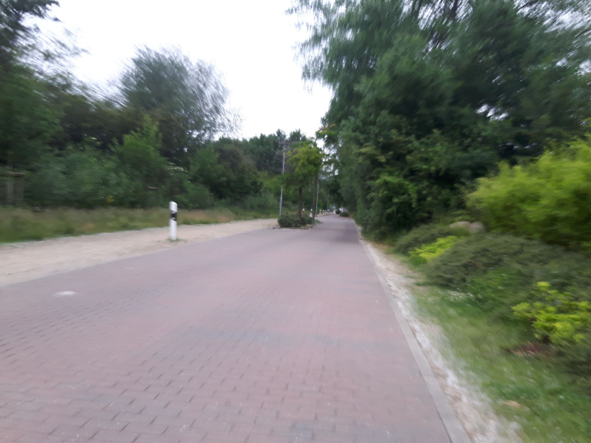Street view near Waikiki, Neustadt in Holstein