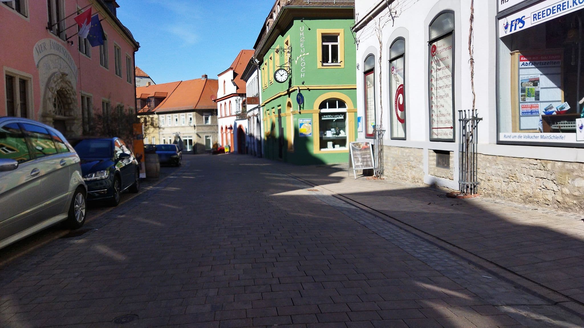 Street view near Hotel Belle Vue, Volkach — © changchun1 (CC BY-SA · Mapillary)