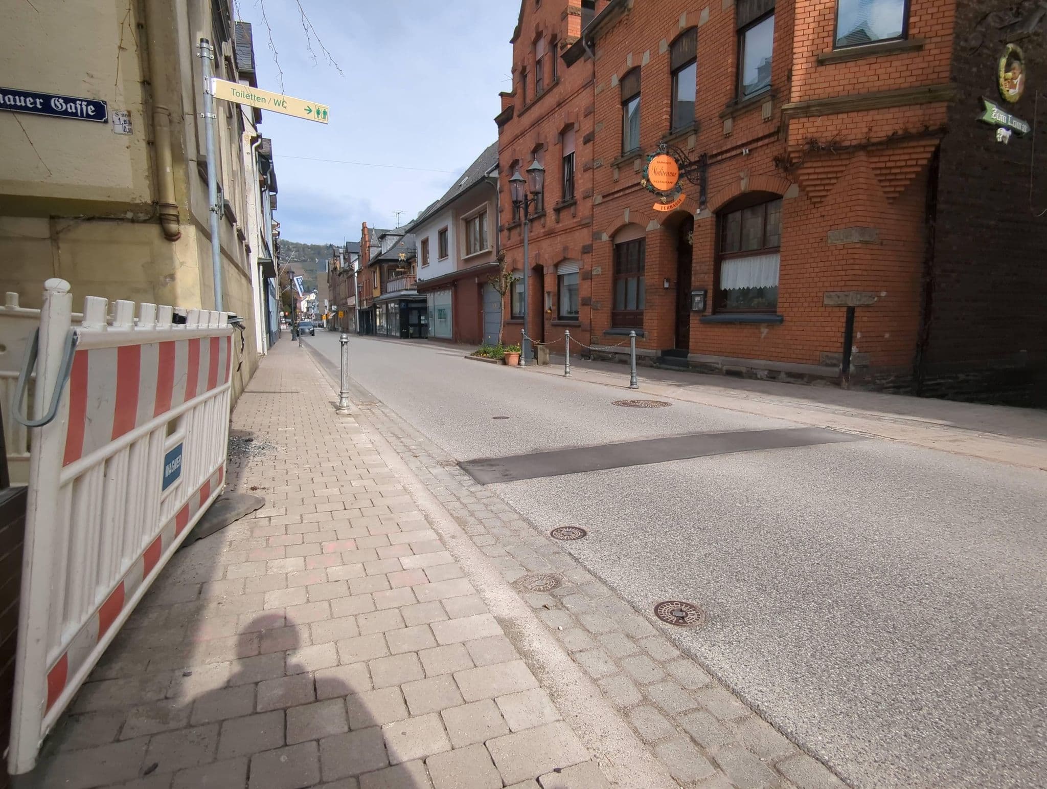 Street view near Altdeutsche Weinstube Zum Lamm, Oberwesel — © miguel_andrade (CC BY-SA · Mapillary)