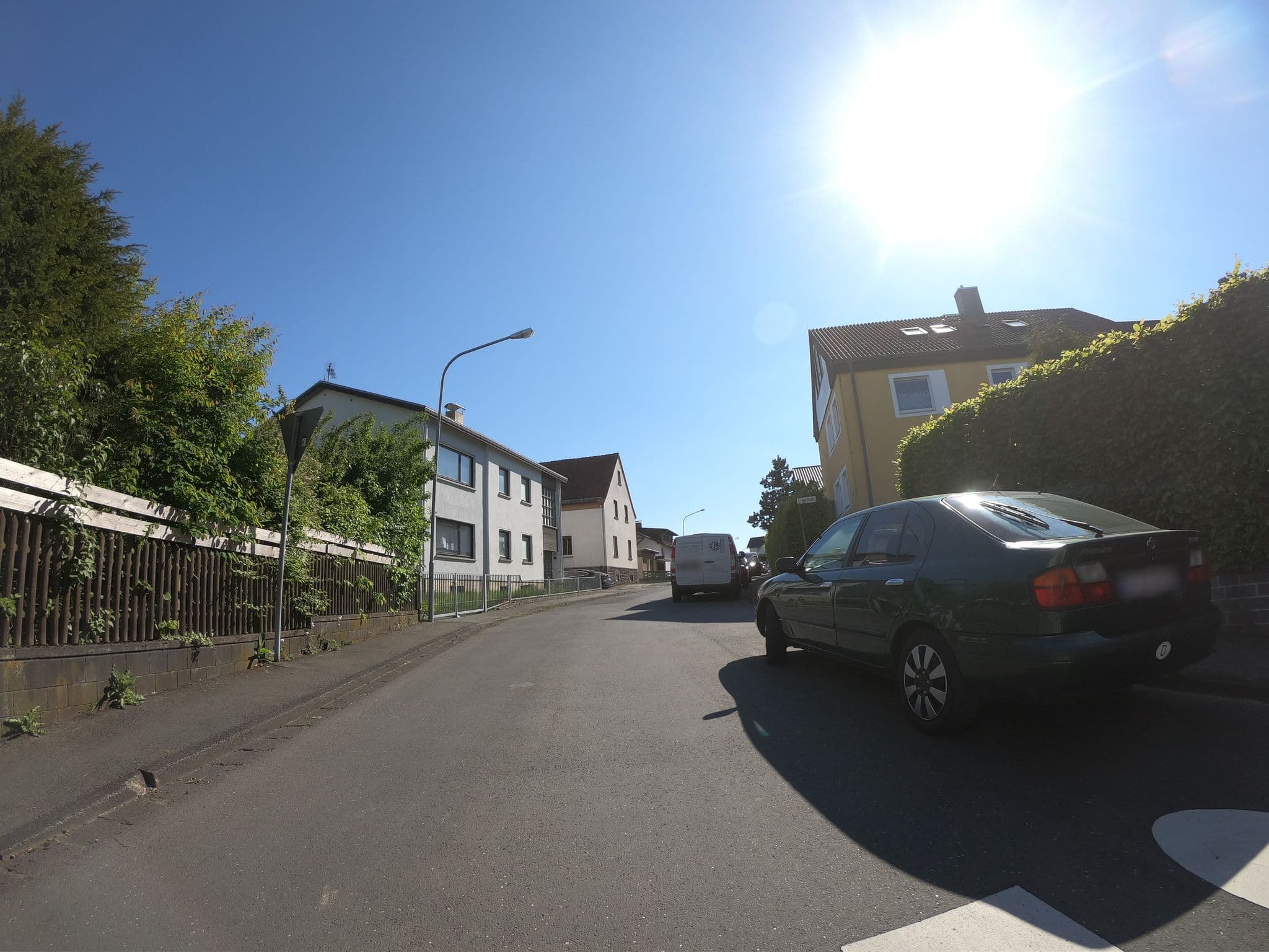 Street view near Haus Hanjer, Lollar — © grinninghamster (CC BY-SA · Mapillary)