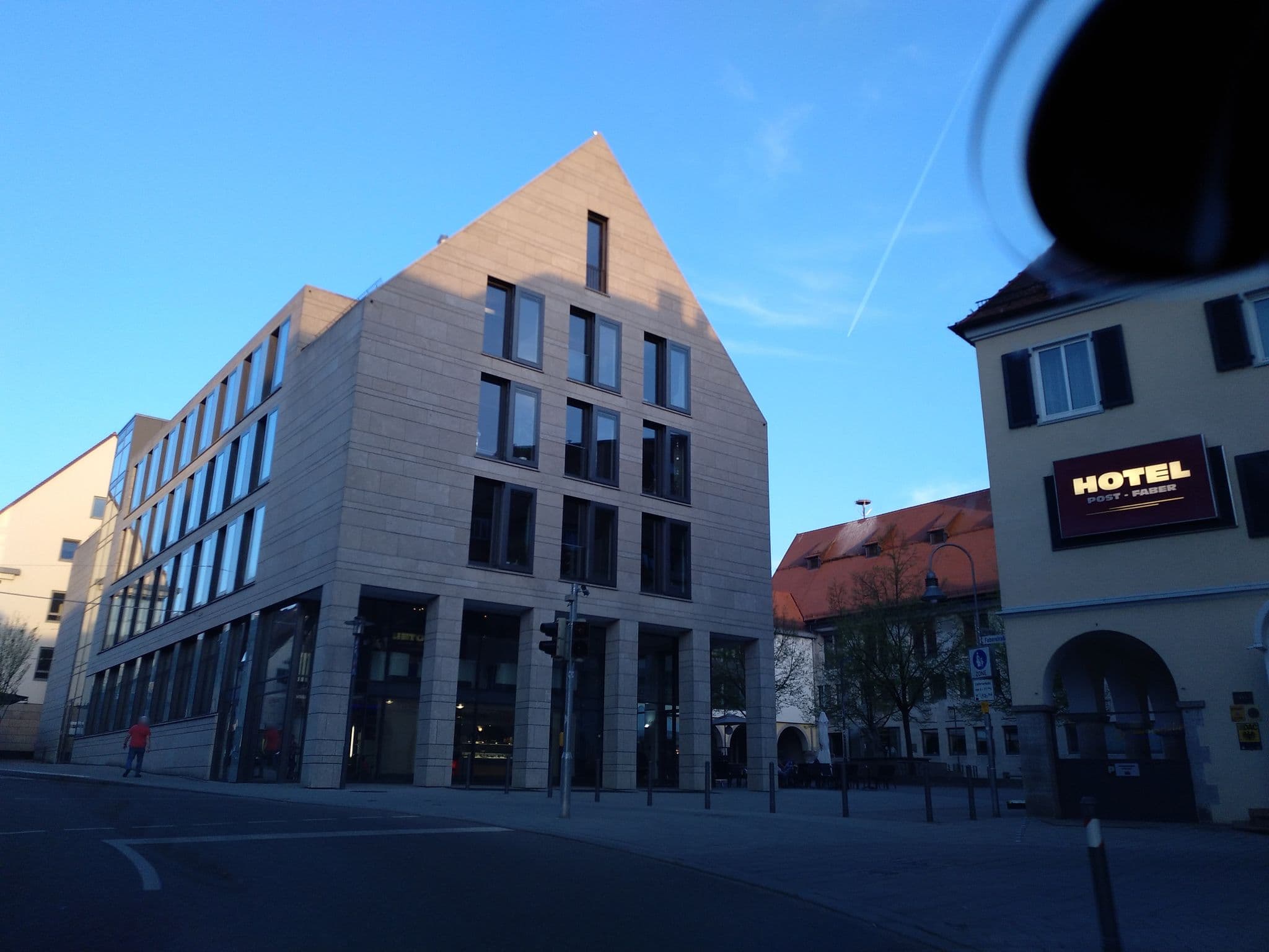 Street view near Hotel Post Faber, Crailsheim — © paramida (CC BY-SA · Mapillary)