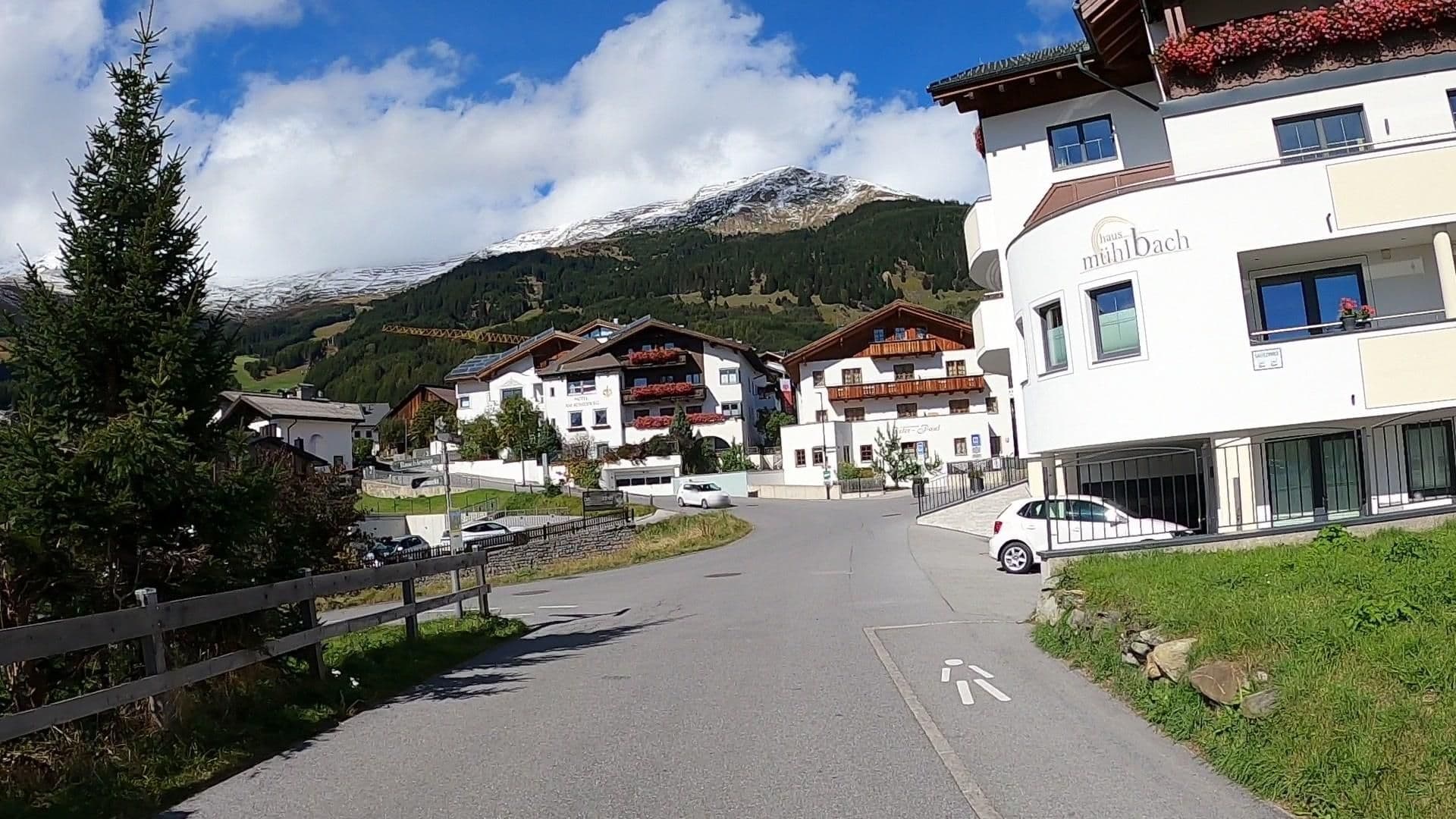 Street view near Haus Mühlbach, Fiss