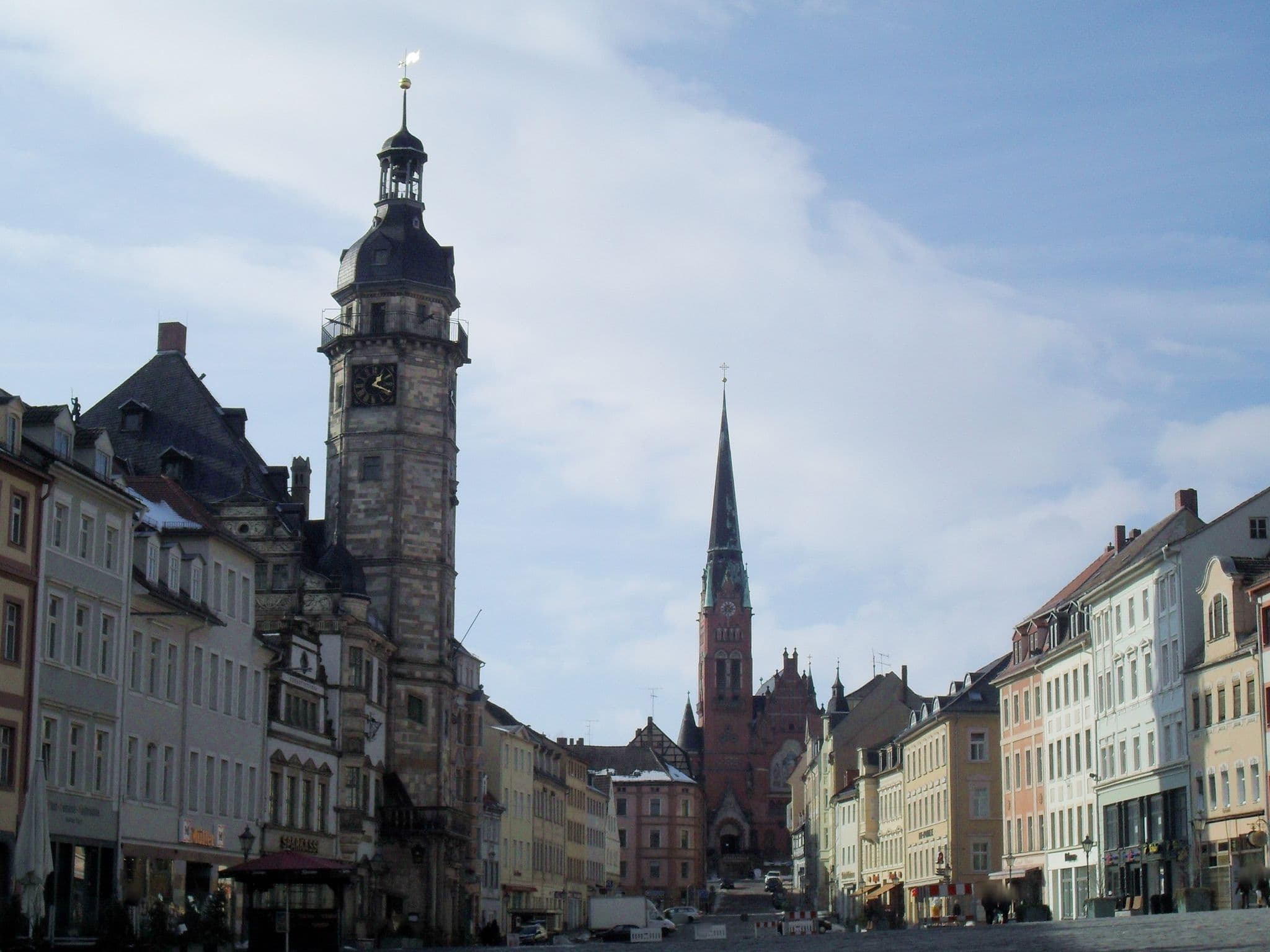 Street view near Ferienwohnungen Laum, Altenburg — © akovt (CC BY-SA · Mapillary)