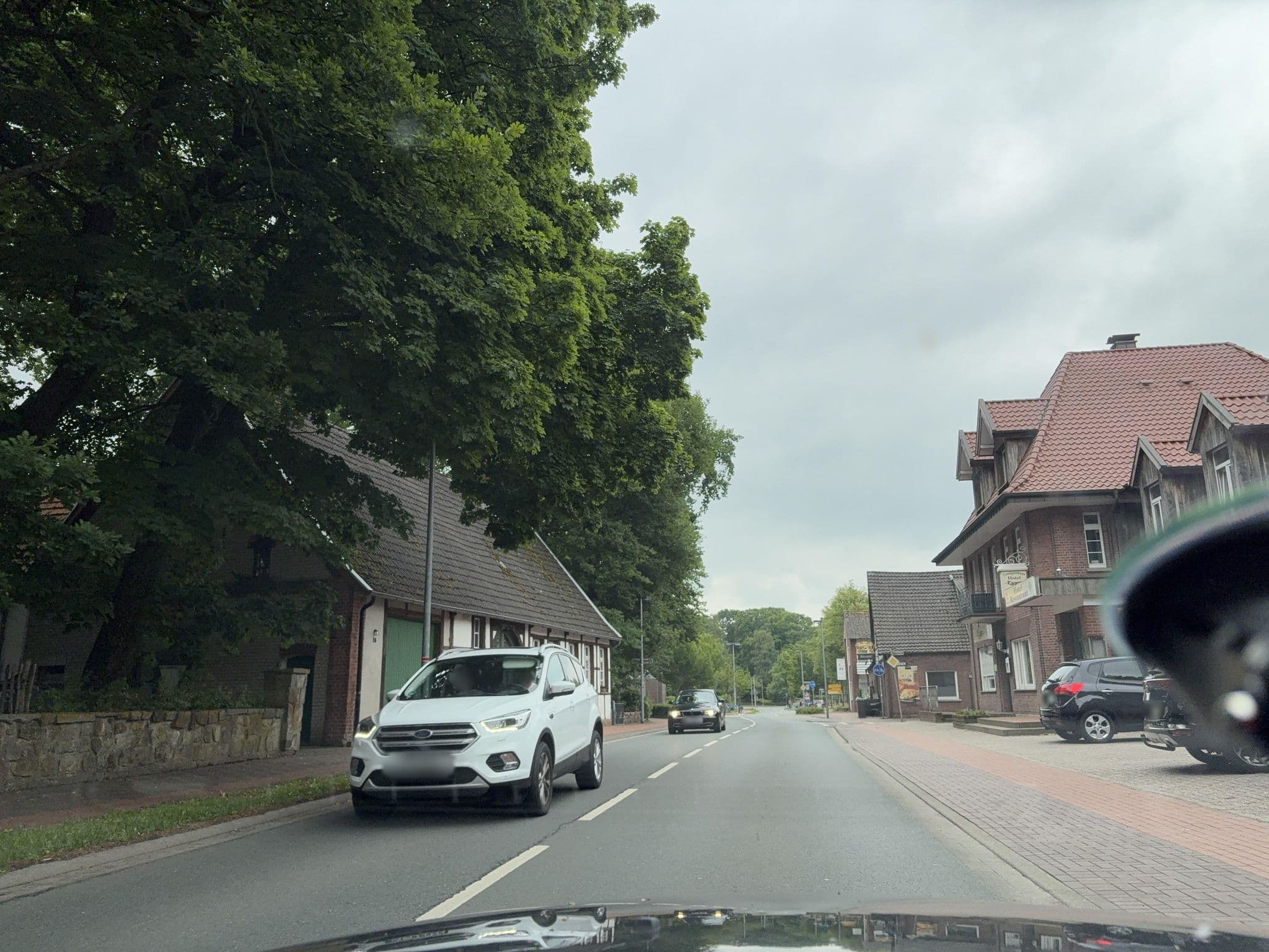 Street view near Landgasthaus Eggert, Rheine — © peterossege (CC BY-SA · Mapillary)