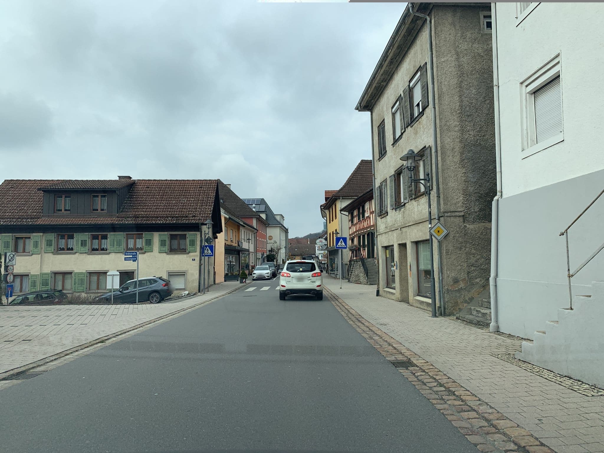 Street view near Alt-Gailingen, Gailingen — © canadarunner (CC BY-SA · Mapillary)