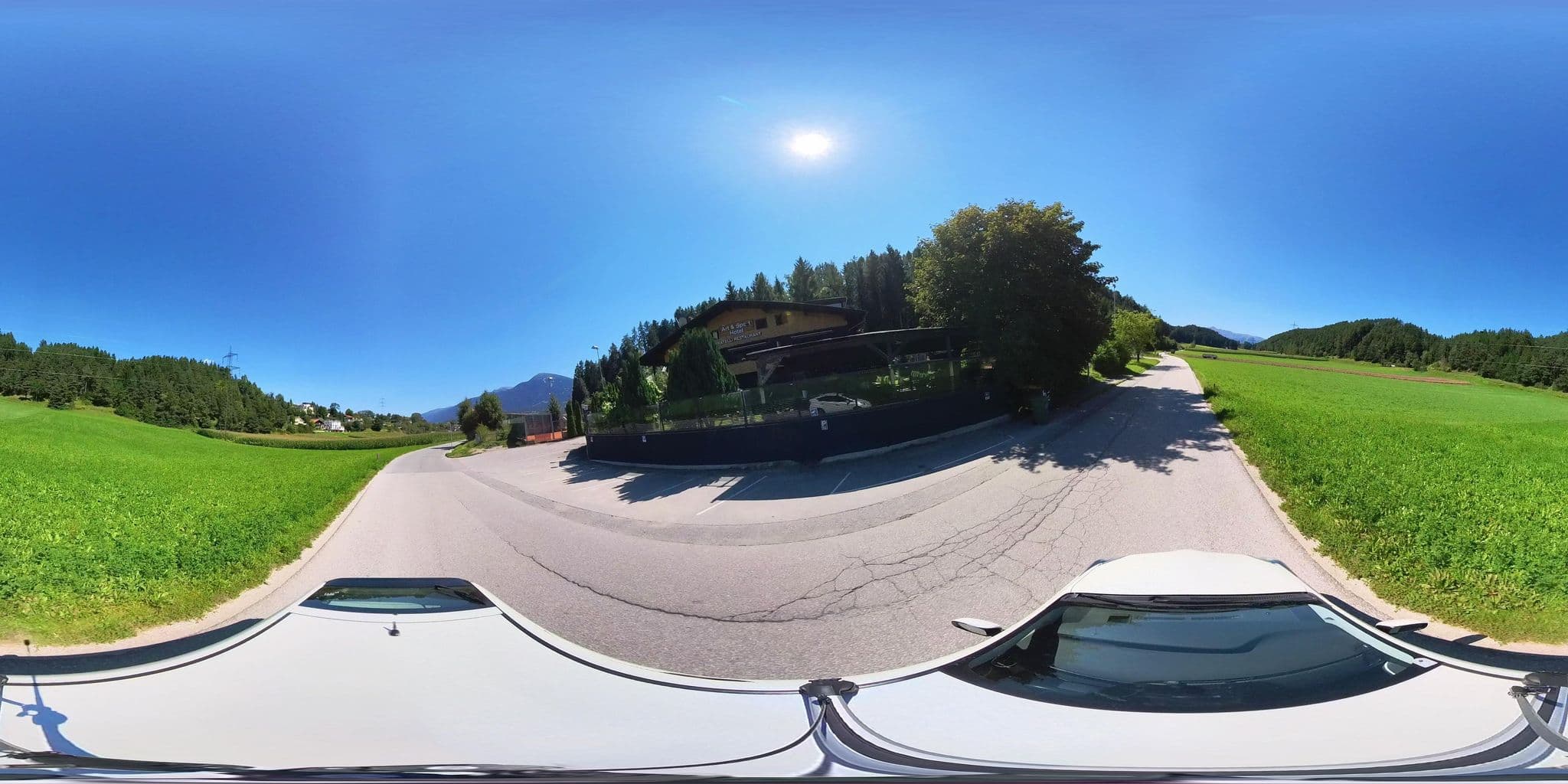 Street view near The Art & Sport Hotel, Natters — © osmplus_org (CC BY-SA · Mapillary)