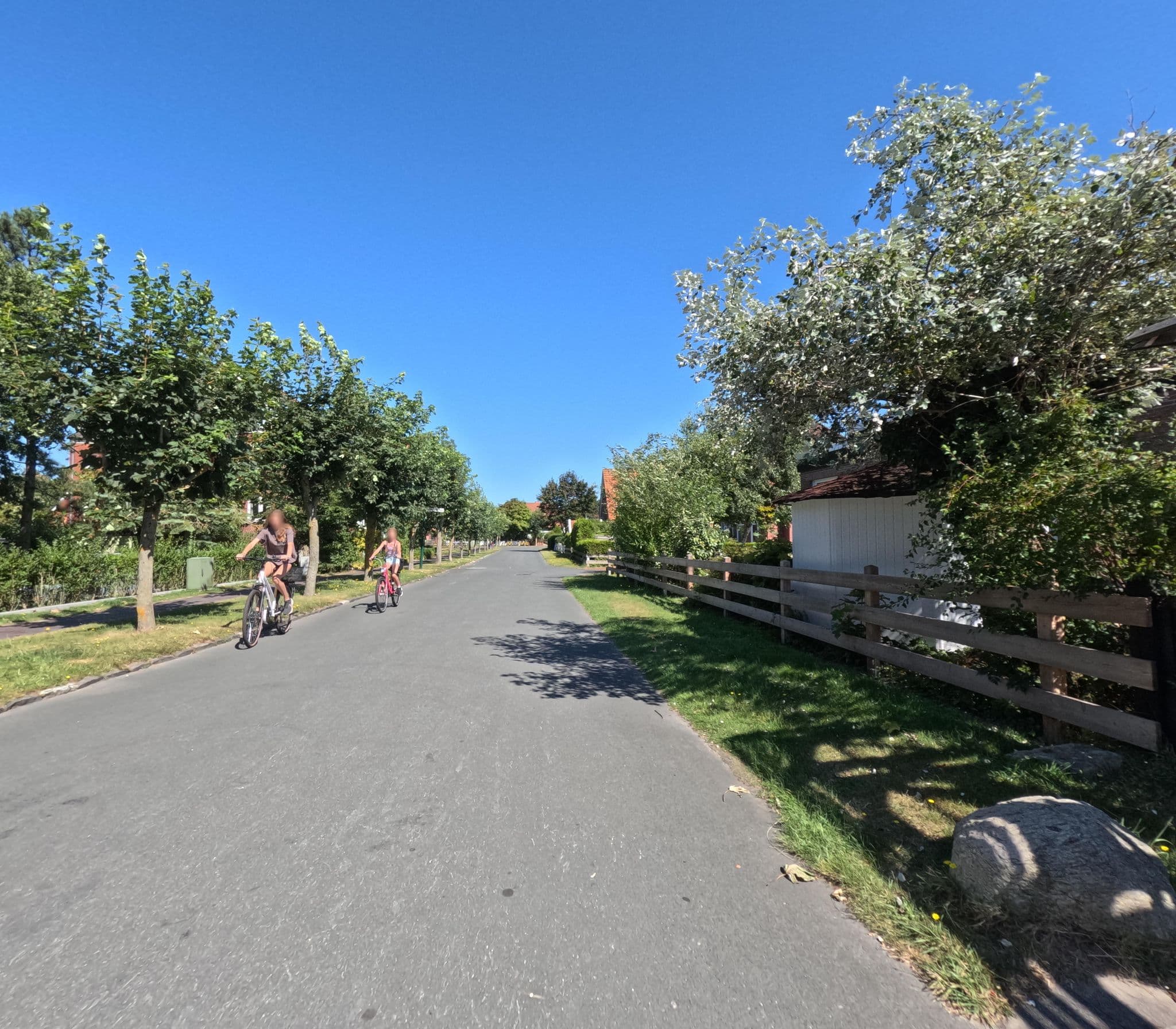 Street view near Rinjes, Langeoog