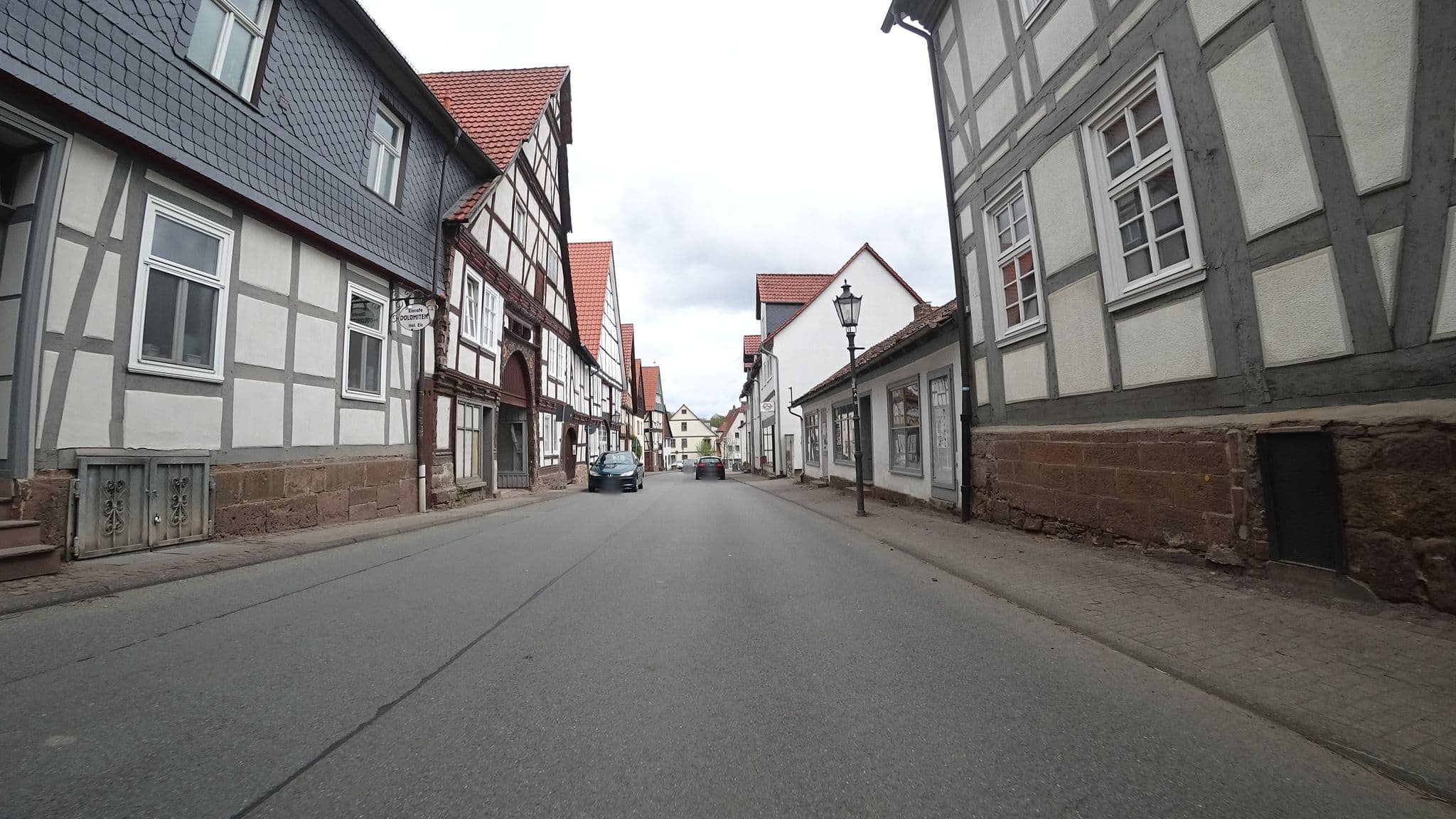 Street view near Villa Dornröschen, Grebenstein — © flohoff (CC BY-SA · Mapillary)