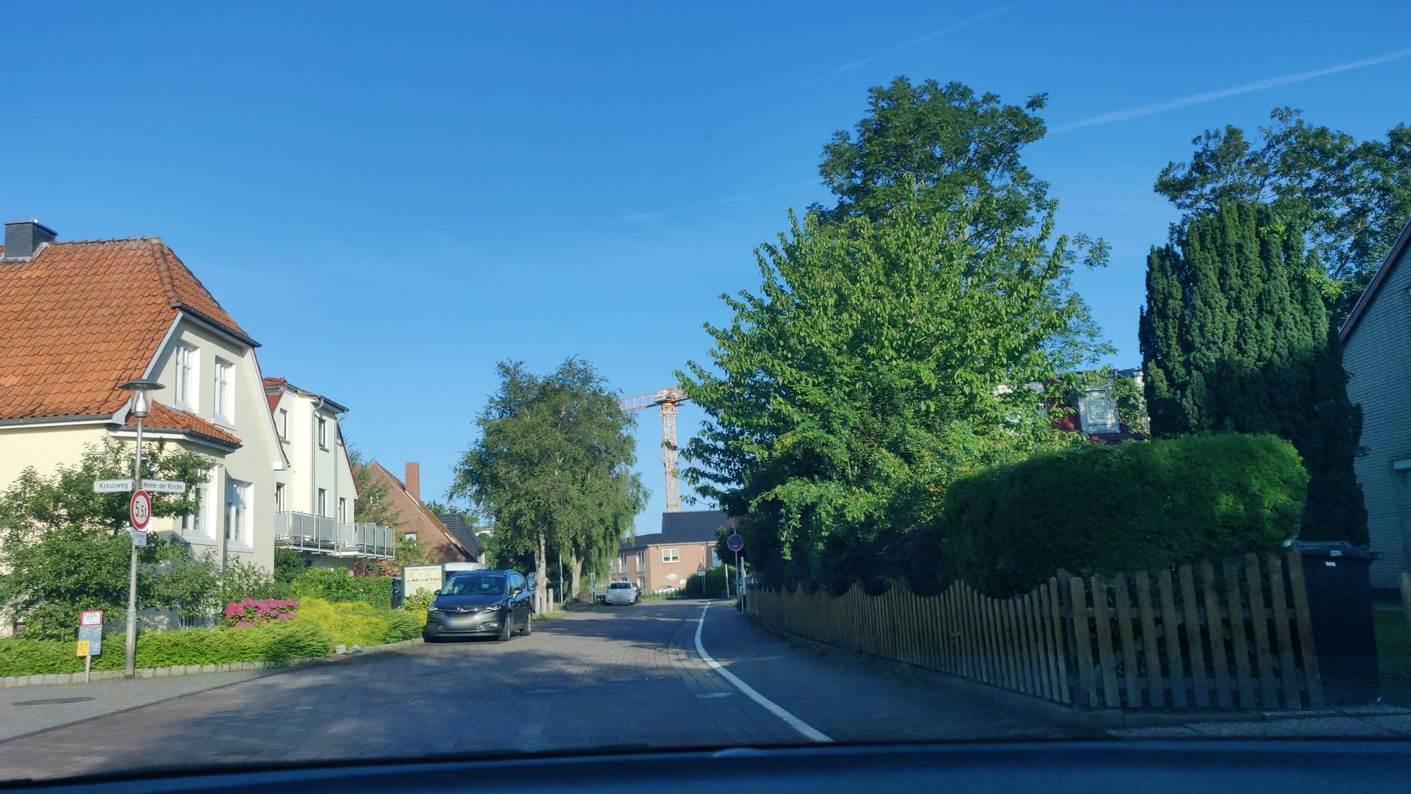 Street view near Nordseewellen, Cuxhaven
