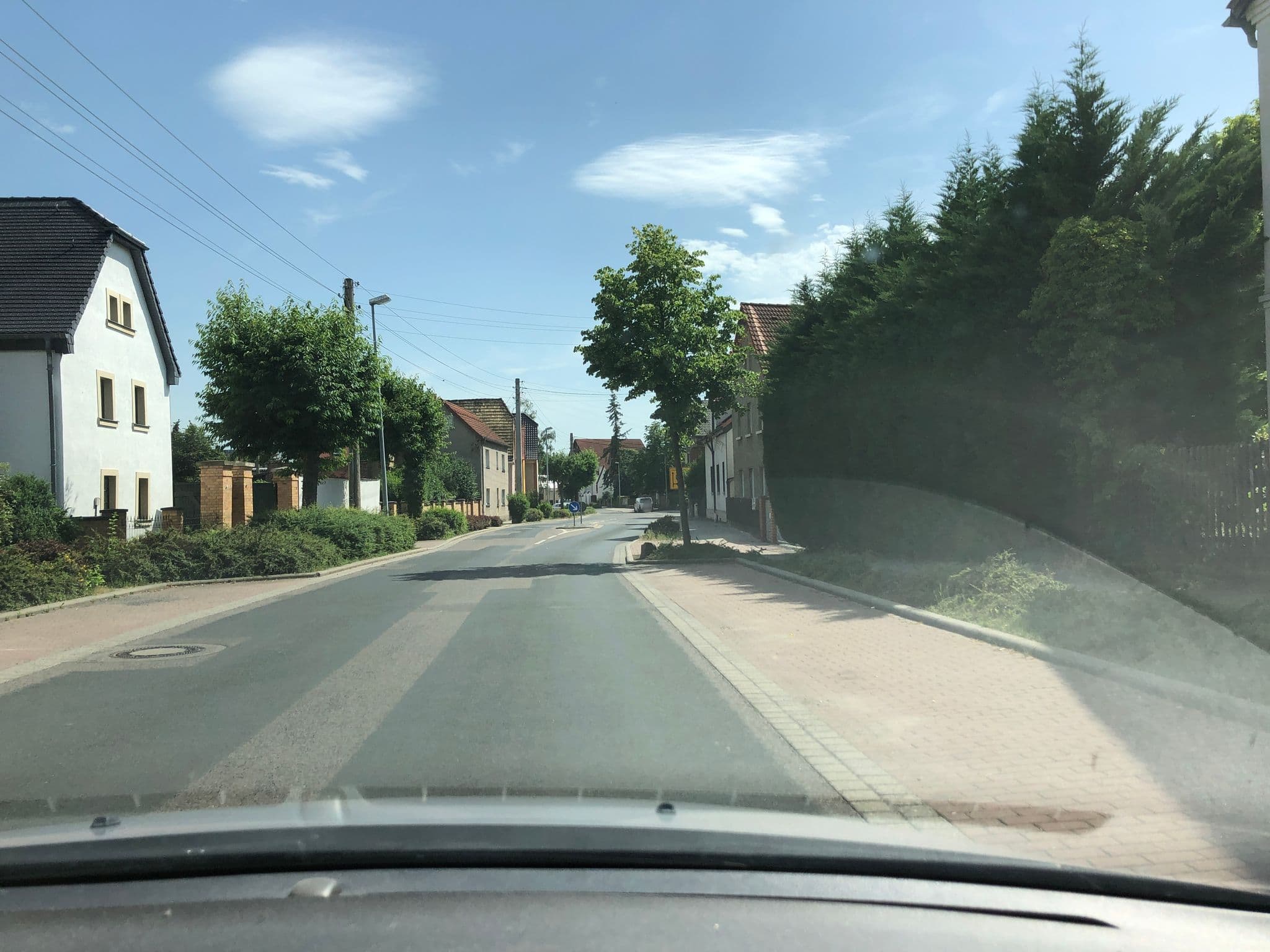 Street view near Ferienwohnung, Borsdorf — © bejotel (CC BY-SA · Mapillary)