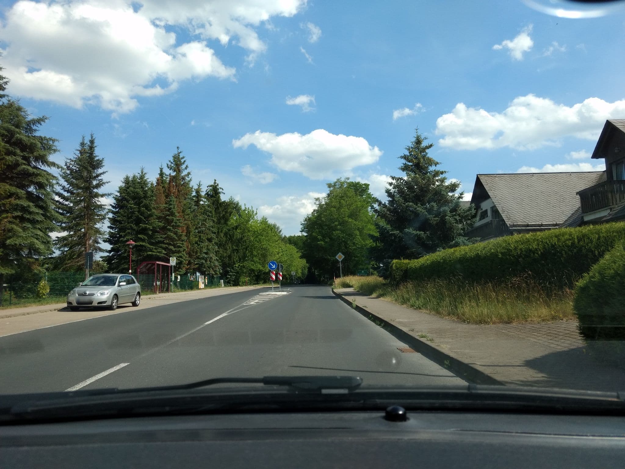 Street view near Paulsdorfer Hof, Dippoldiswalde — © utack (CC BY-SA · Mapillary)