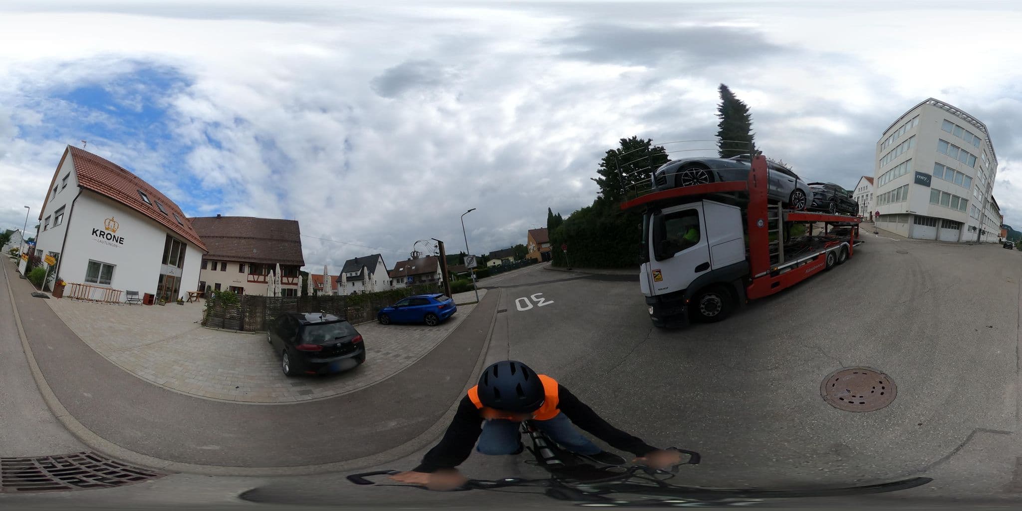 Street view near Krone, Meßstetten — © RadNETZ (CC BY-SA · Mapillary)