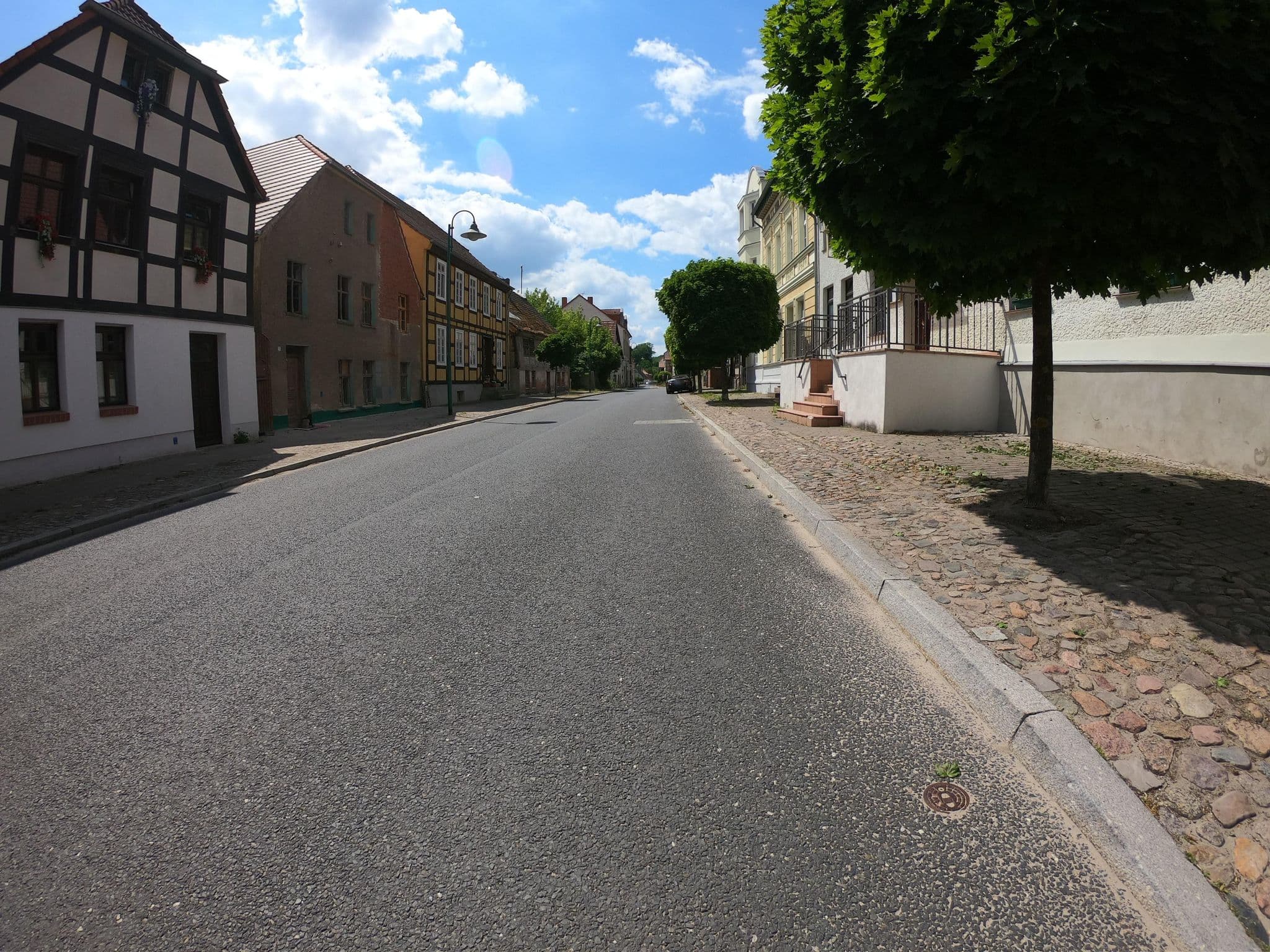 Street view near Der Oderberger Apartment, Oderberg — © masterofnoroad (CC BY-SA · Mapillary)