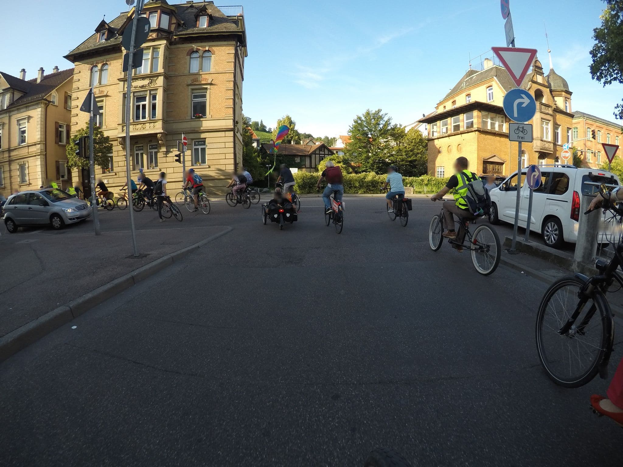 Street view near GINN Apartments Stuttgart-Esslingen, Esslingen — © mfa (CC BY-SA · Mapillary)
