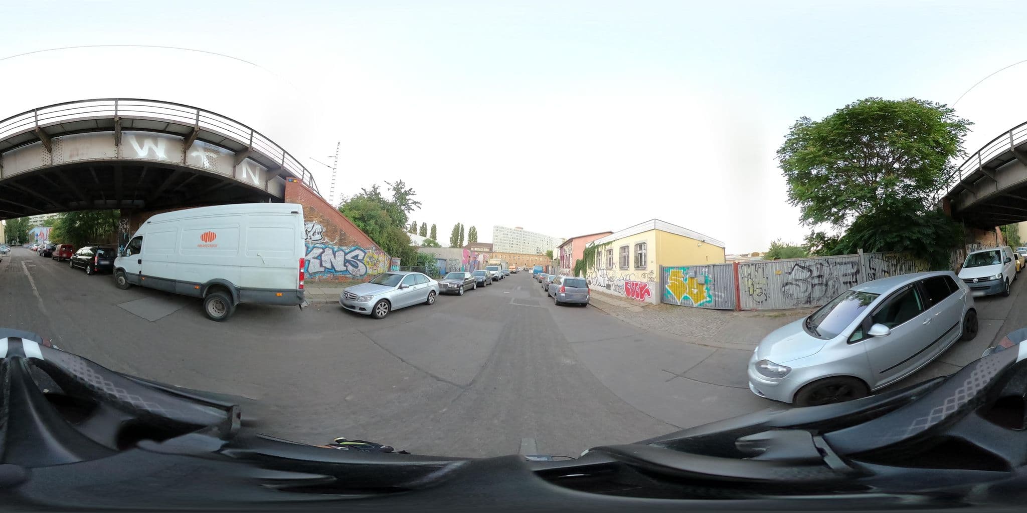 Street view near Urban Mojo - Pferdestall, Rummelsburg — © stefanhrt (CC BY-SA · Mapillary)