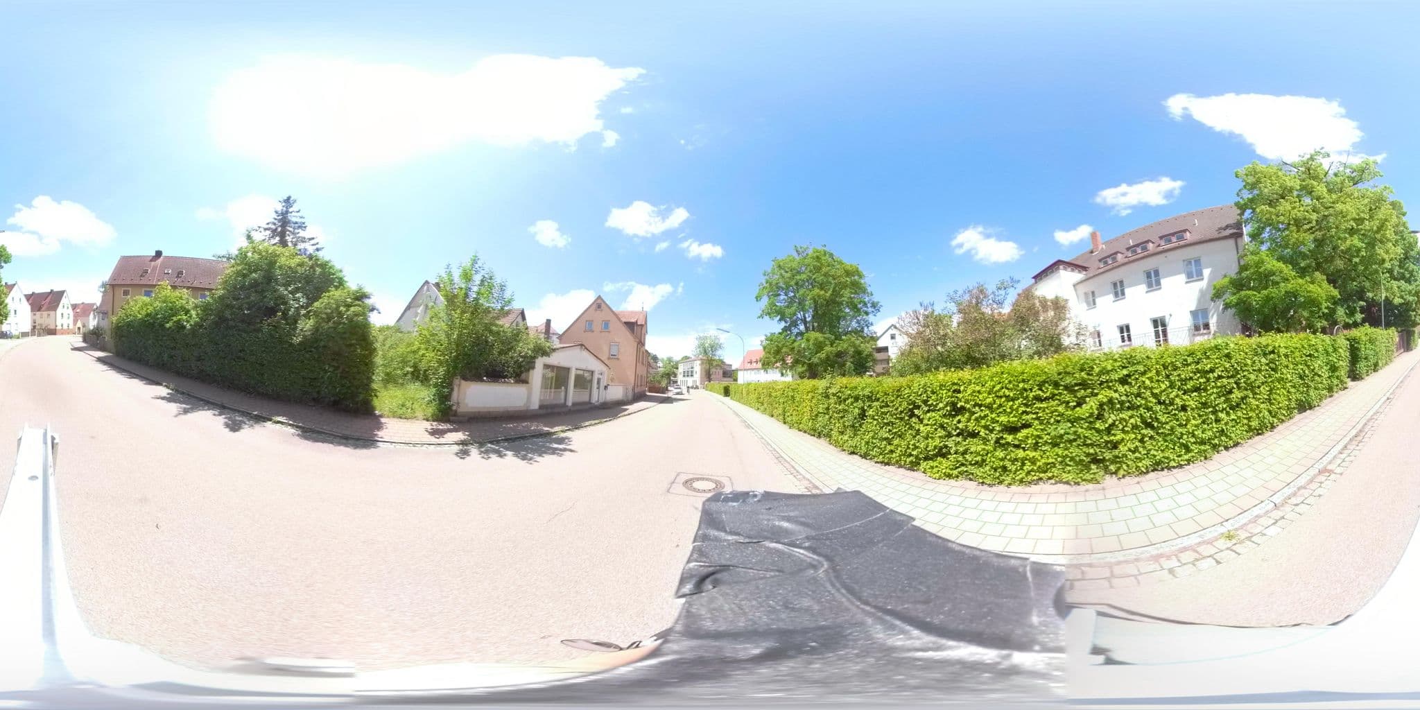 Street view near Haus Lutherrose, Neuendettelsau — © wegavision (CC BY-SA · Mapillary)