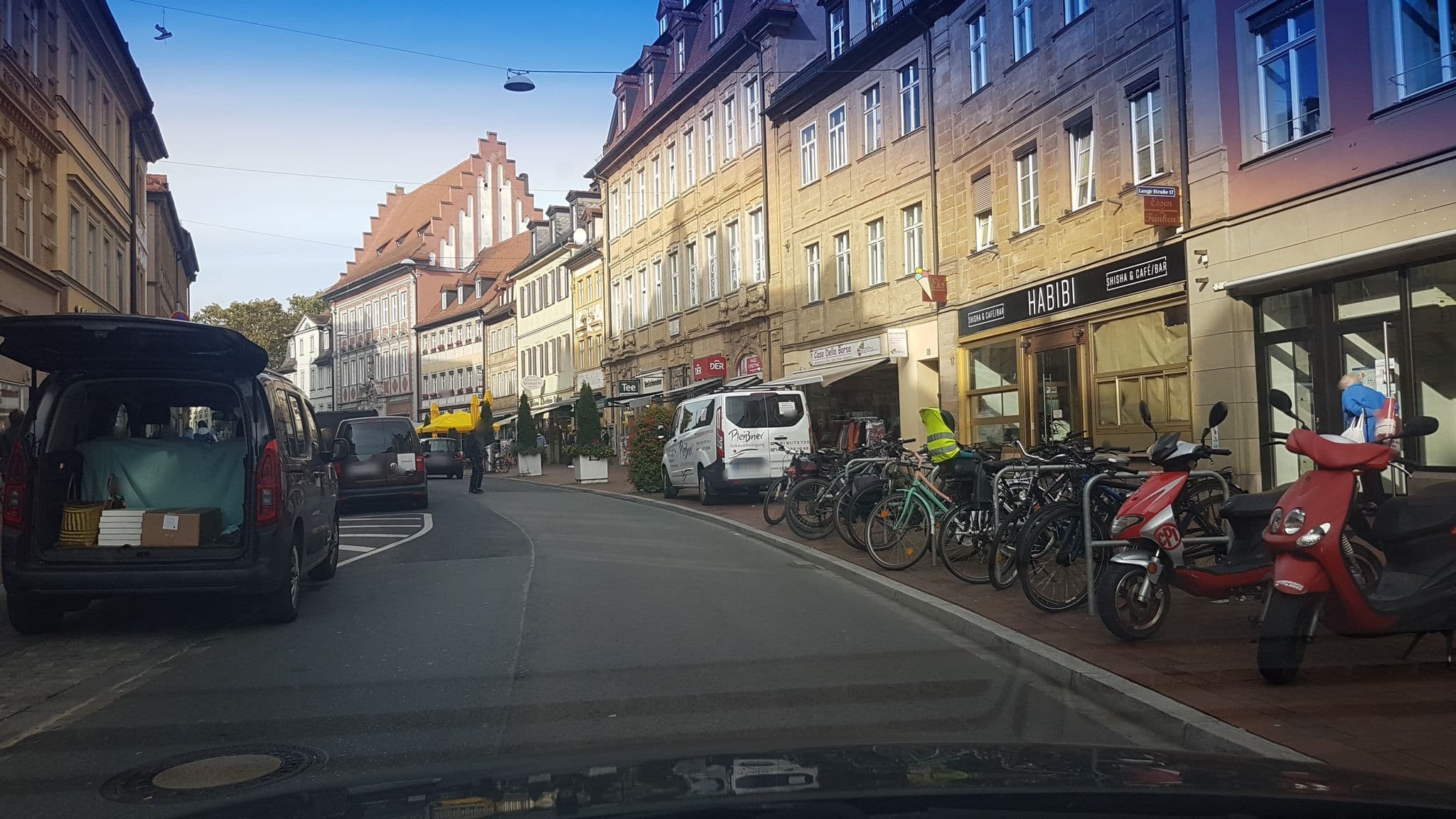 Street view near Hotel Le Baldinger, Bamberg — © r66 (CC BY-SA · Mapillary)