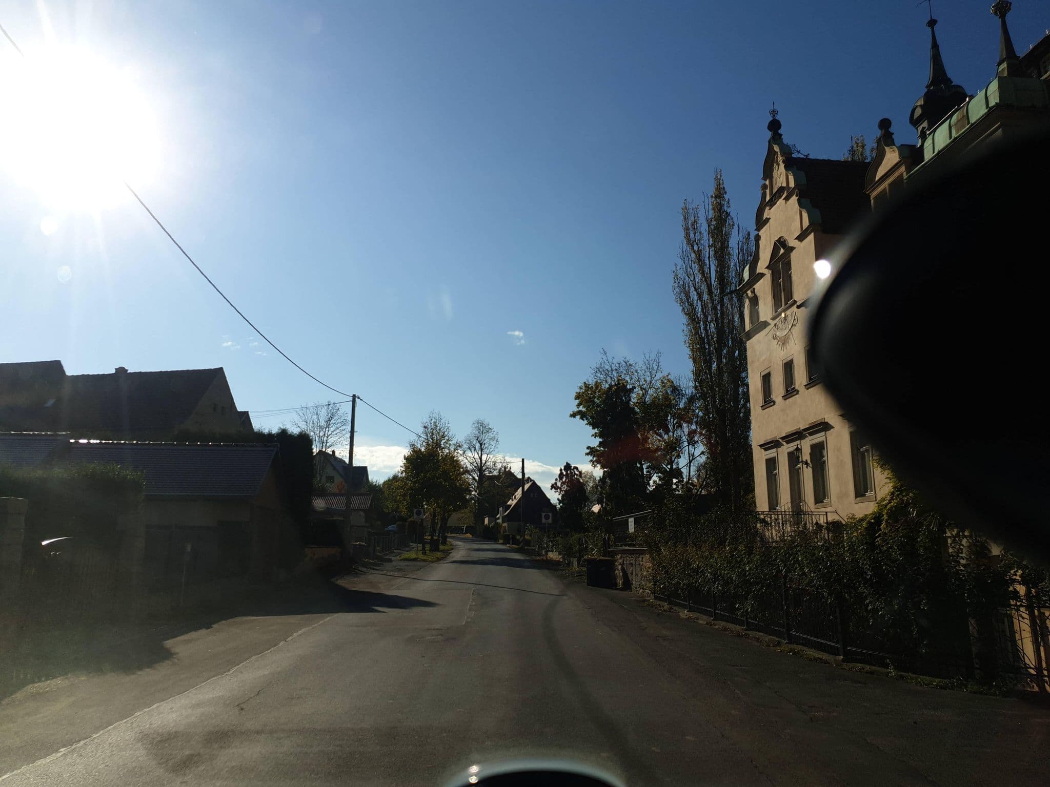 Street view near Schloss Cotta, Dohma — © canislupus (CC BY-SA · Mapillary)