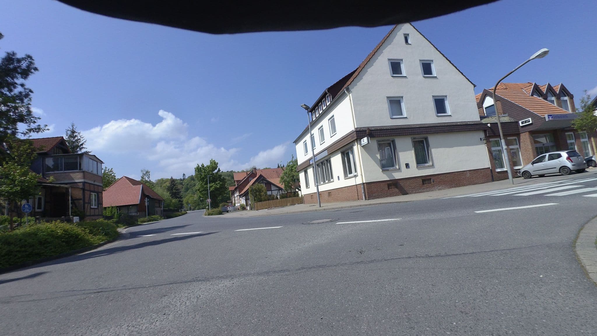 Street view near Ferienwohnung "Villa Reischel", Hornburg — © britiger (CC BY-SA · Mapillary)