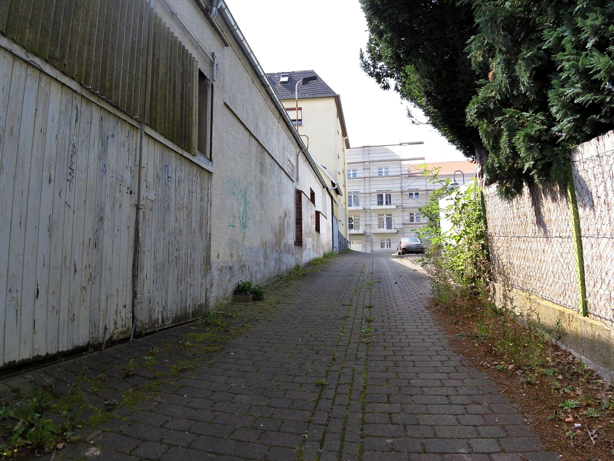 Street view near Pension Weber, Oschatz — © zoegglmeyr (CC BY-SA · Mapillary)