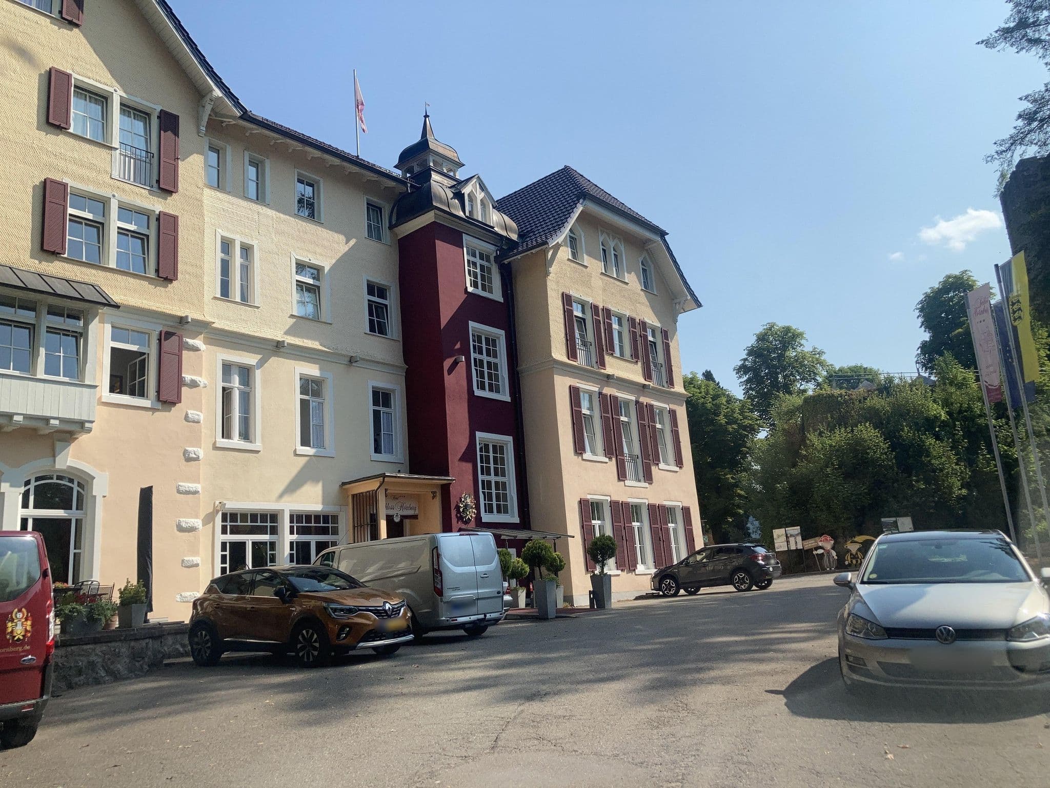 Street view near Hotel Schloss Hornberg, Hornberg — © tasmaniadevil (CC BY-SA · Mapillary)