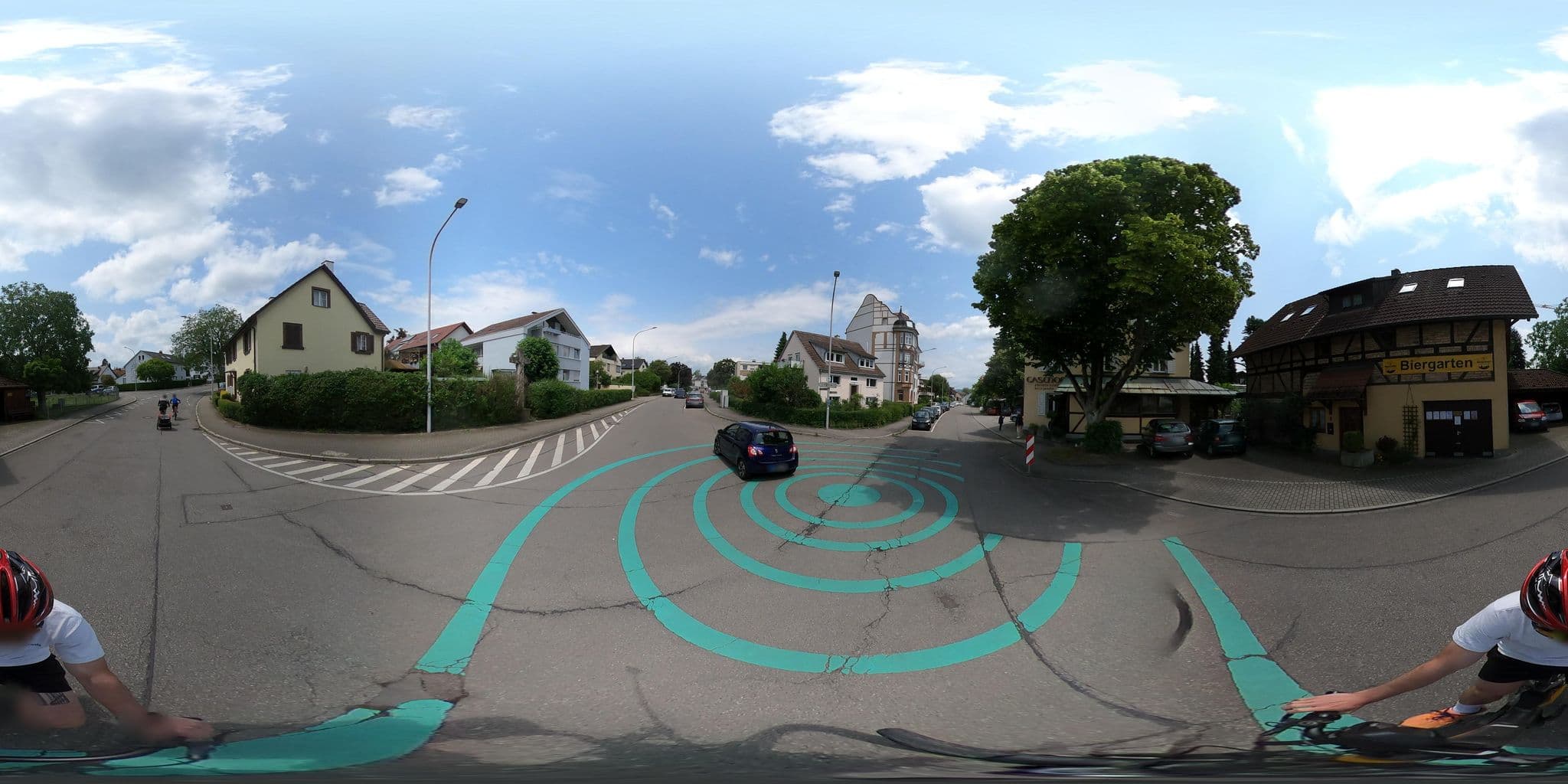 Street view near Gasthof zur Traube, Staad — © RadNETZ (CC BY-SA · Mapillary)