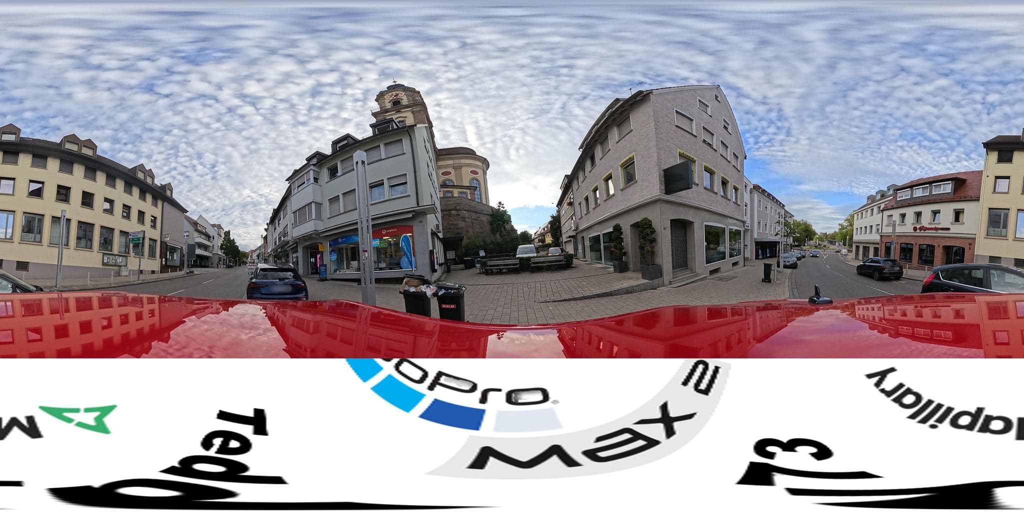 Street view near Hotel Prinz Carl, Neckarsulm — © teddy73 (CC BY-SA · Mapillary)
