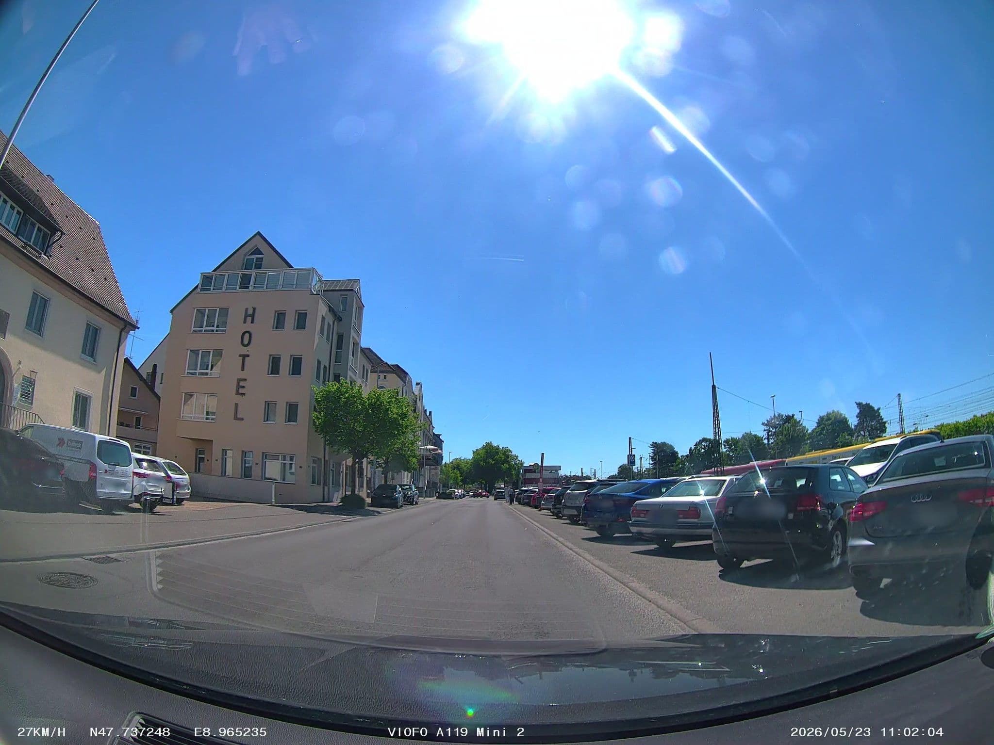 Street view near Zur Schmiede / Altes Zollamt, Radolfzell — © soulcover (CC BY-SA · Mapillary)