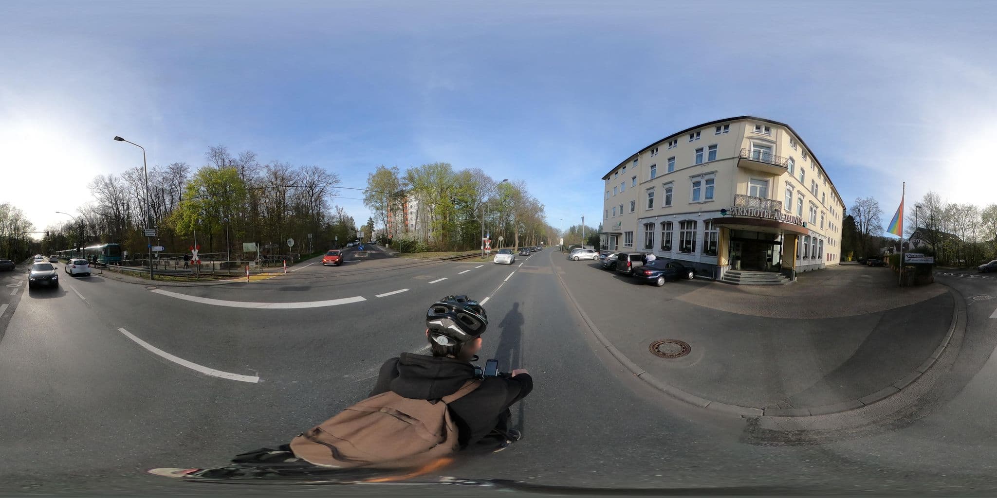 Street view near Parkhotel Am Taunus, Oberursel — © Planungsgesellschaft_RV-K (CC BY-SA · Mapillary)