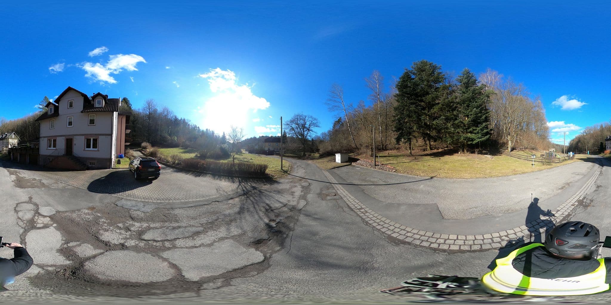 Street view near Zum Waldfrieden, Aura im Sinngrund — © Planungsgesellschaft_RV-K_MB (CC BY-SA · Mapillary)