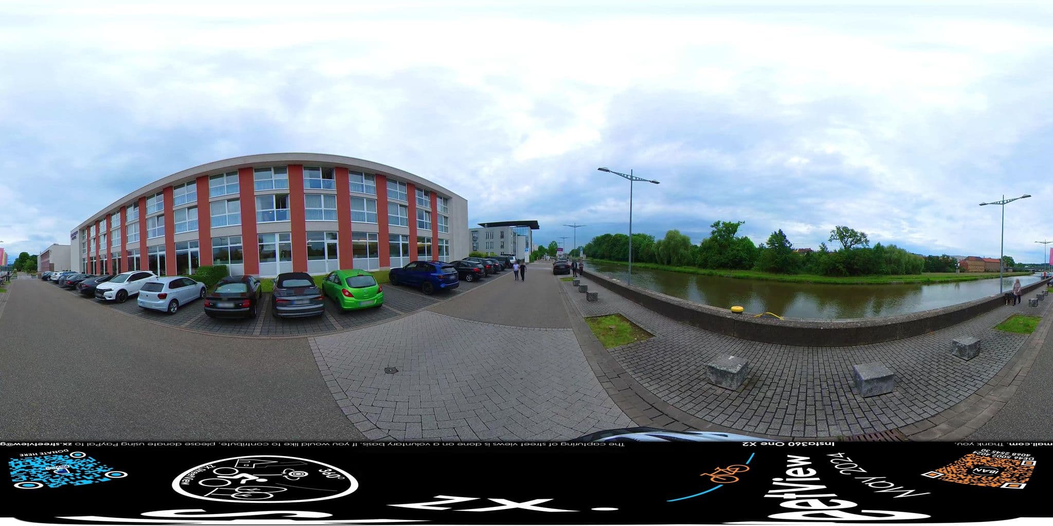 Street view near Mercure Hotel Schweinfurt Maininsel, Schweinfurt — © ZXStreetview (CC BY-SA · Mapillary)