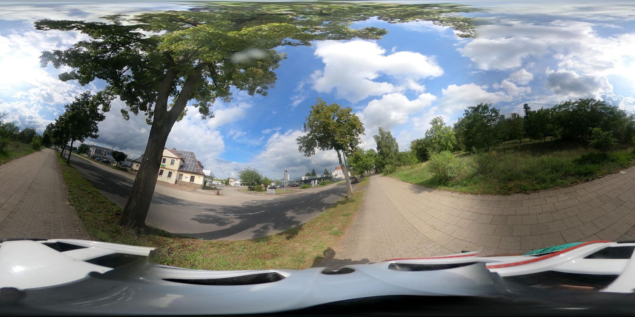 Street view near Pension & Zimmervermietung, Eisenhüttenstadt — © Oderradler (CC BY-SA · Mapillary)
