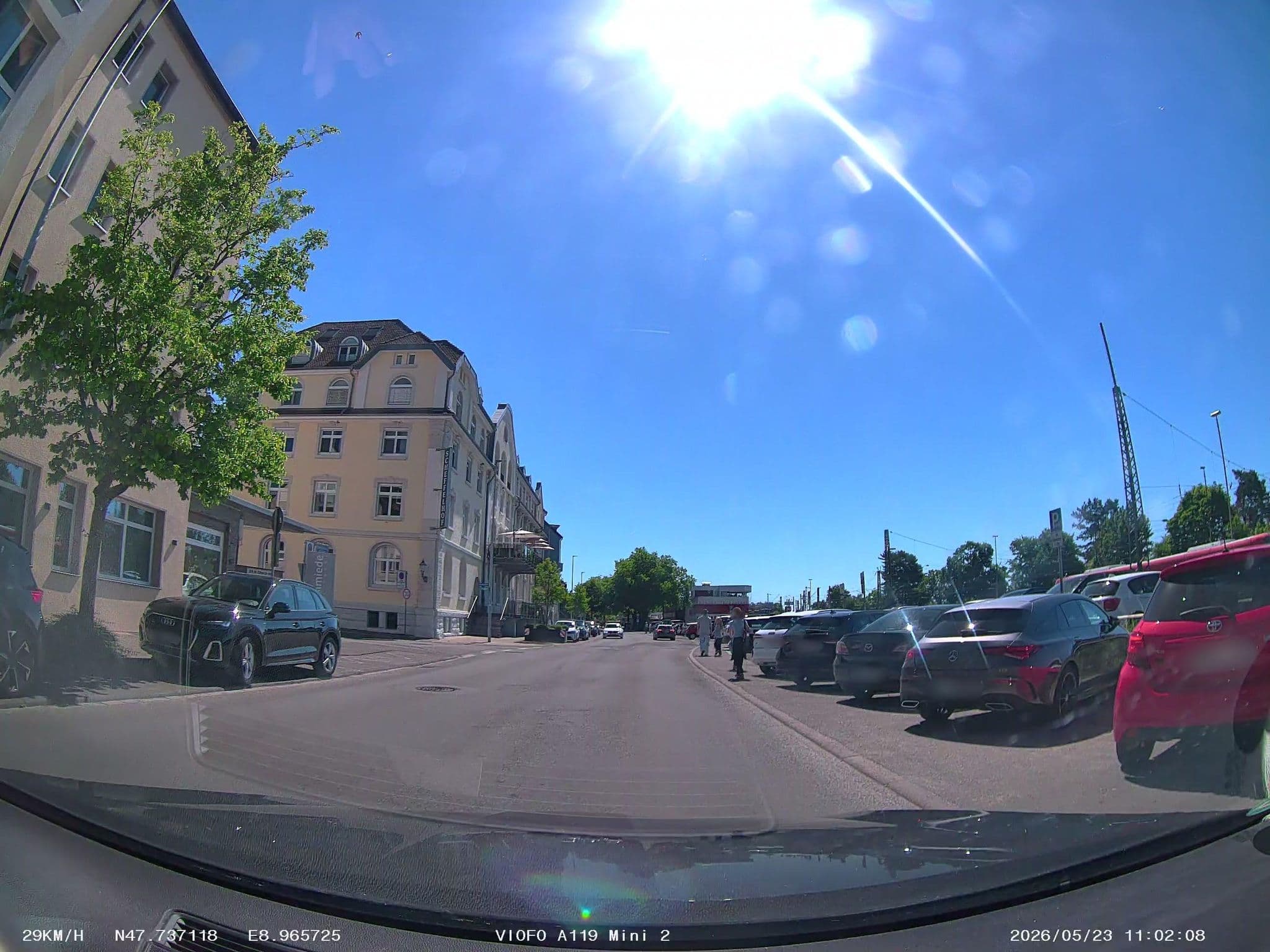 Street view near Zur Schmiede HOTEL GARNI, Radolfzell — © soulcover (CC BY-SA · Mapillary)