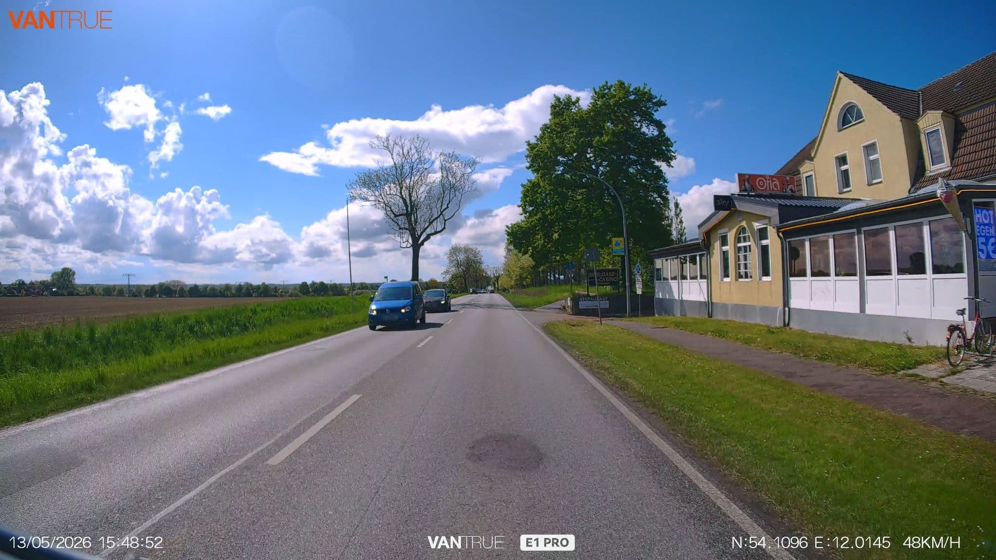 Street view near Ziegenkrug, Lambrechtshagen — © LordOslo (CC BY-SA · Mapillary)
