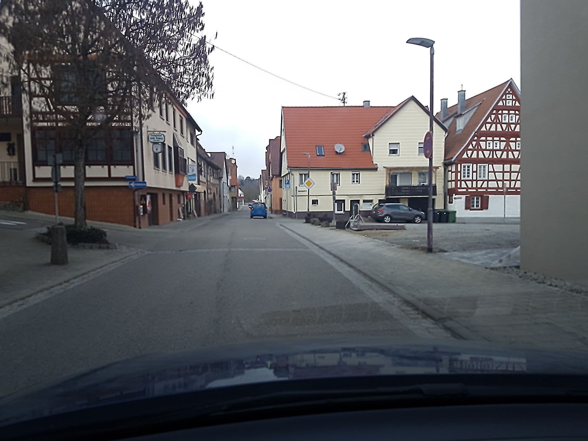 Street view near Gästehaus Eitel, Eberdingen — © changchun1 (CC BY-SA · Mapillary)