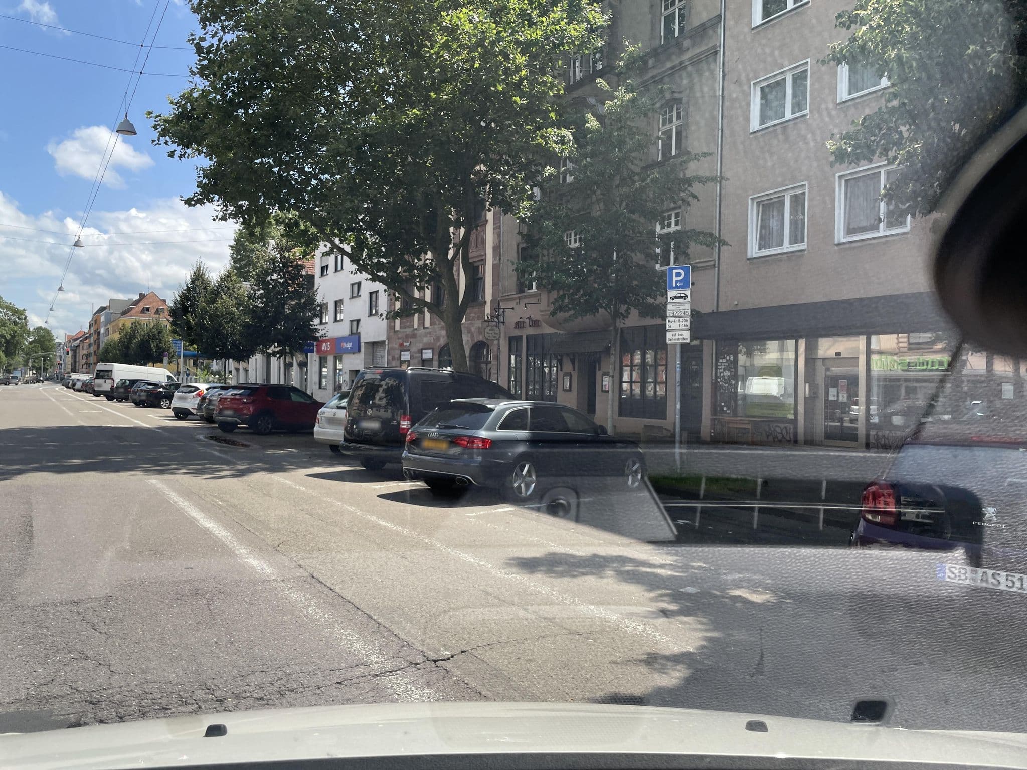 Street view near Hotel Meran, Saarbrücken — © tartaros (CC BY-SA · Mapillary)