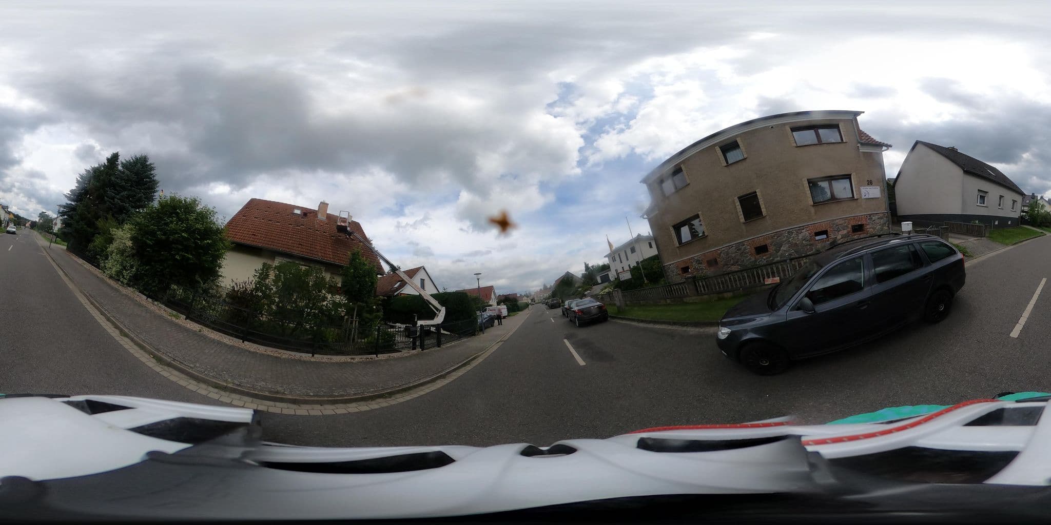 Street view near Pension zum Schützen, Neuzelle — © Oderradler (CC BY-SA · Mapillary)