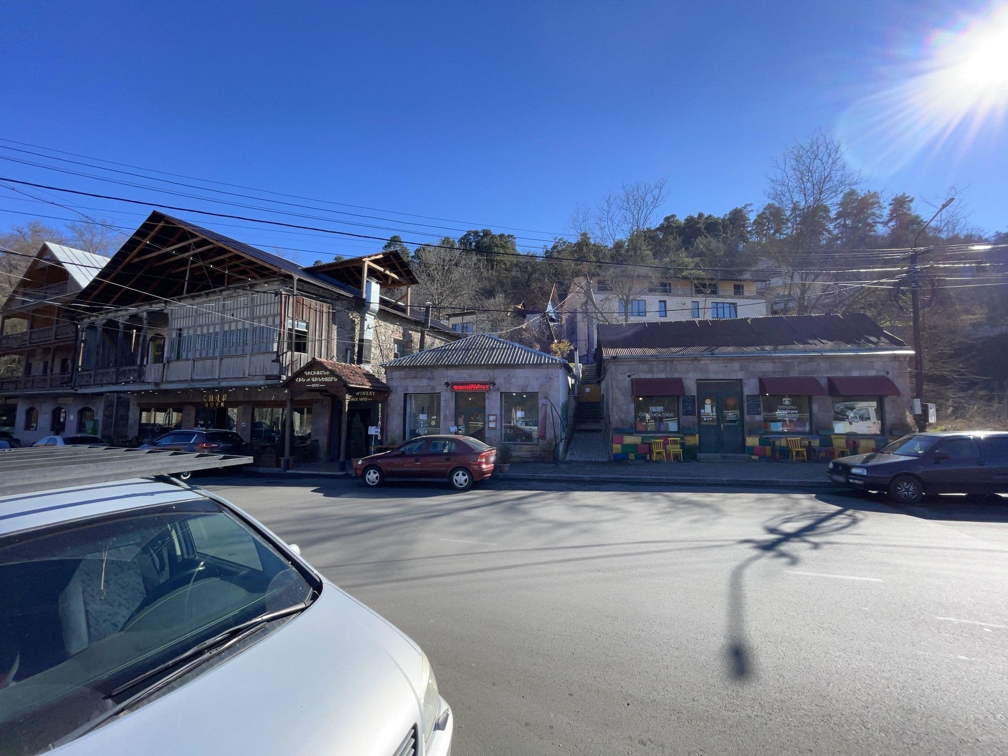 Street view near Hotel Dilijan Old Center, Dilijan