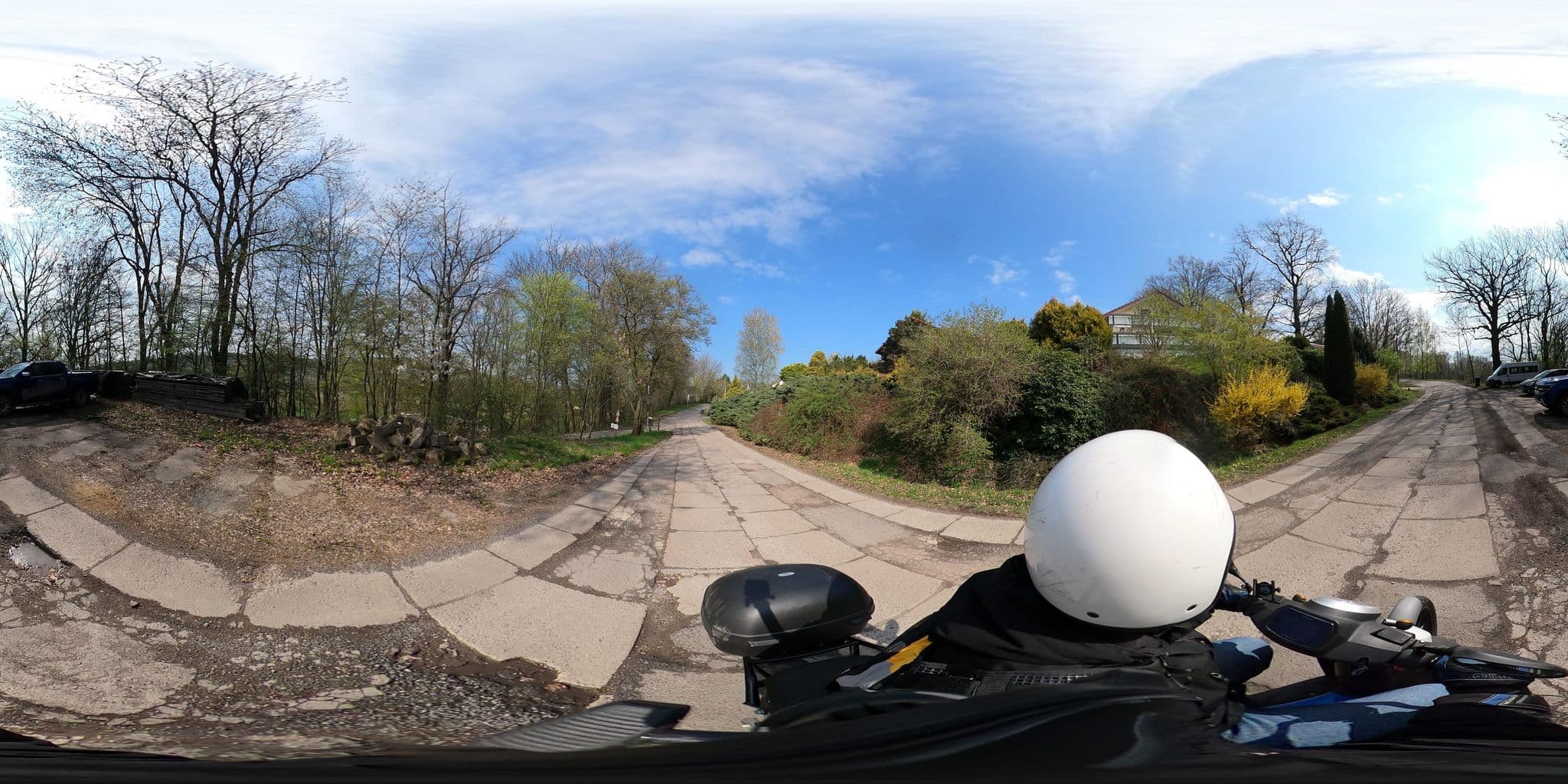 Street view near Pension Manuela May, Flöha — © floe (CC BY-SA · Mapillary)