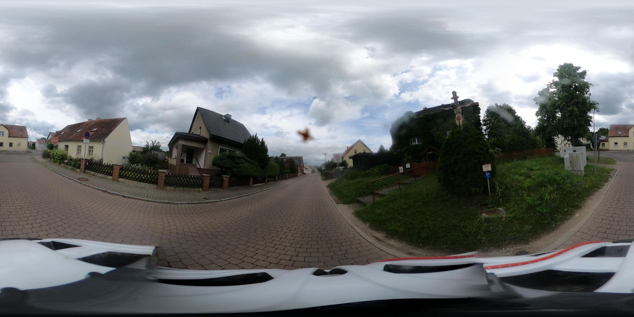 Street view near Ferienhaus, Neuzelle — © Oderradler (CC BY-SA · Mapillary)