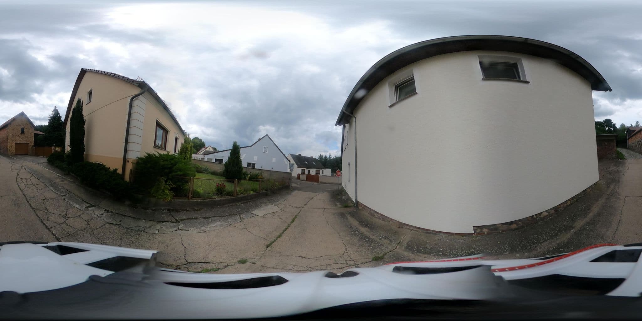 Street view near Ferienwohnung Kowatsch, Neuzelle — © Oderradler (CC BY-SA · Mapillary)