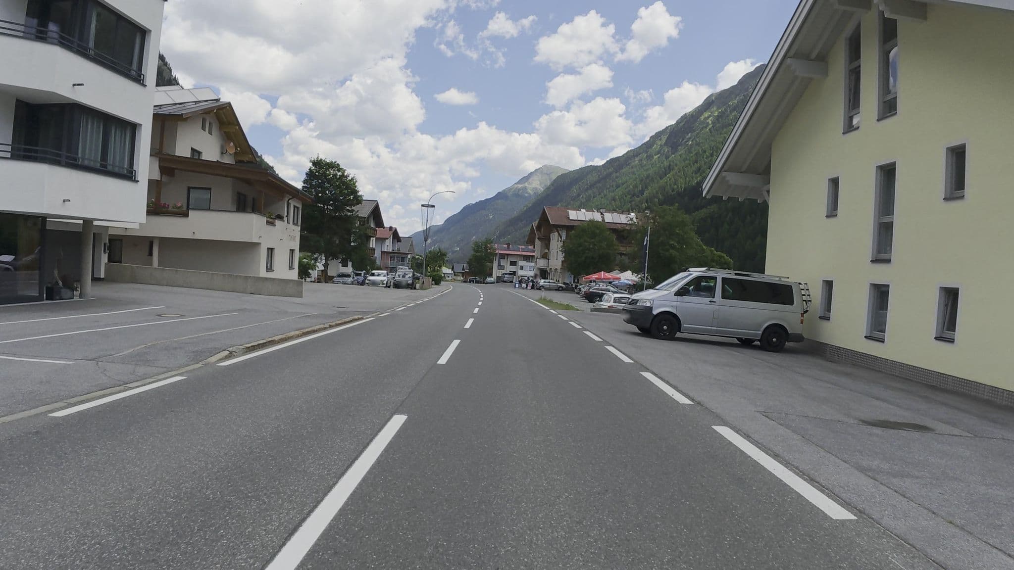 Street view near Heindalis Appartment, Ischgl