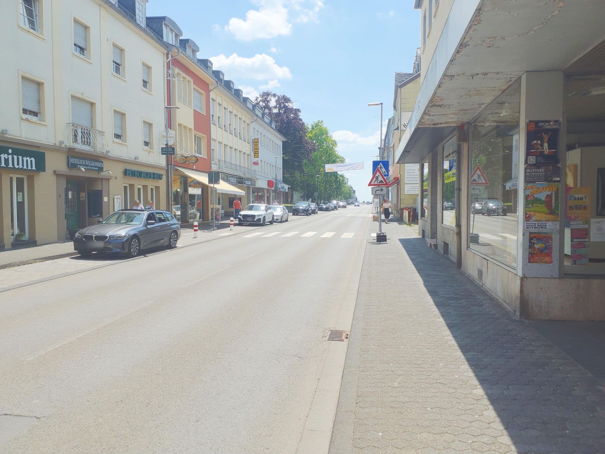 Street view near Bitburger Hof, Bitburg — © Vosgivince (CC BY-SA · Mapillary)