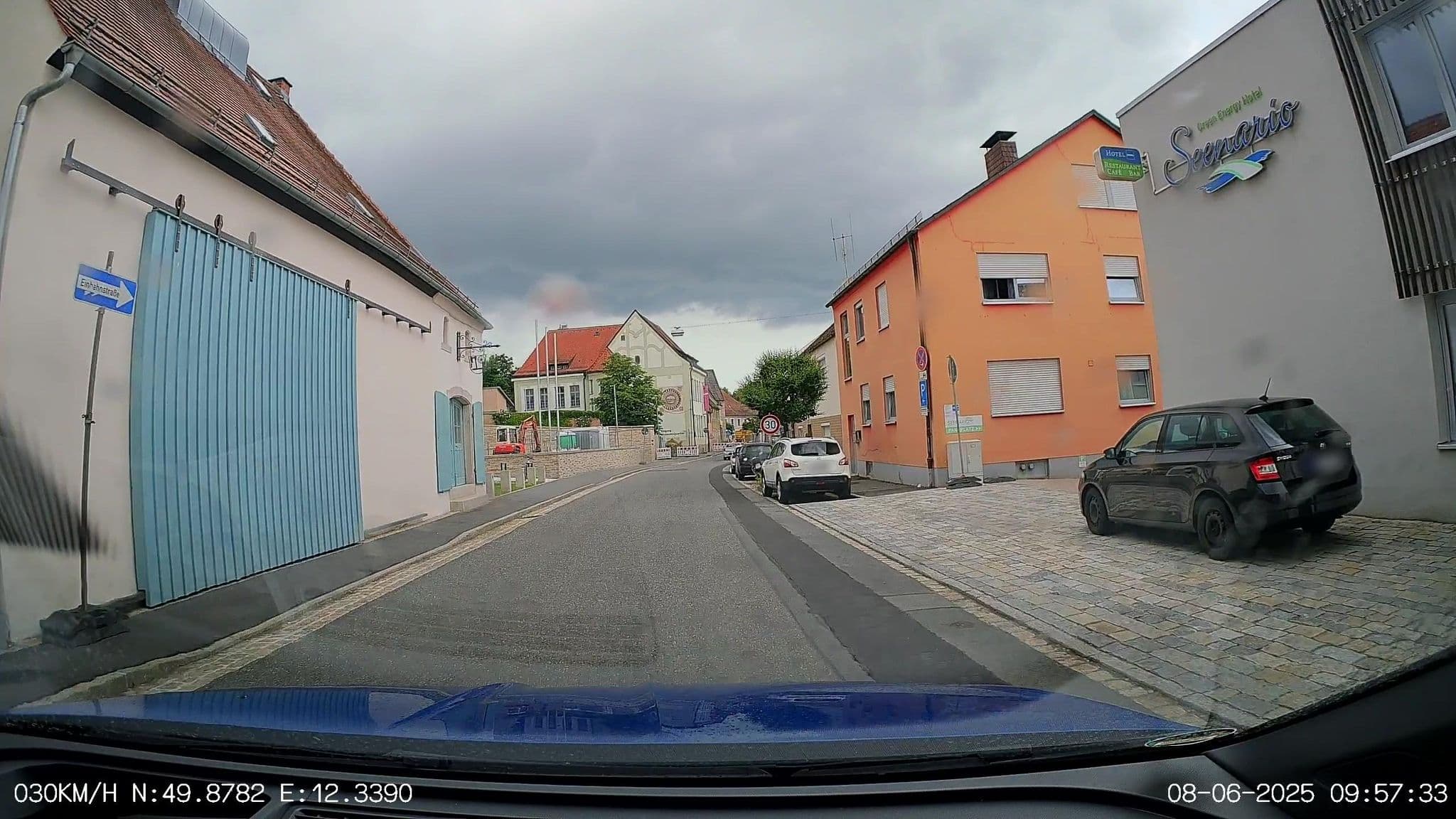 Street view near Hotel Seenario, Tirschenreuth — © SandStorm (CC BY-SA · Mapillary)