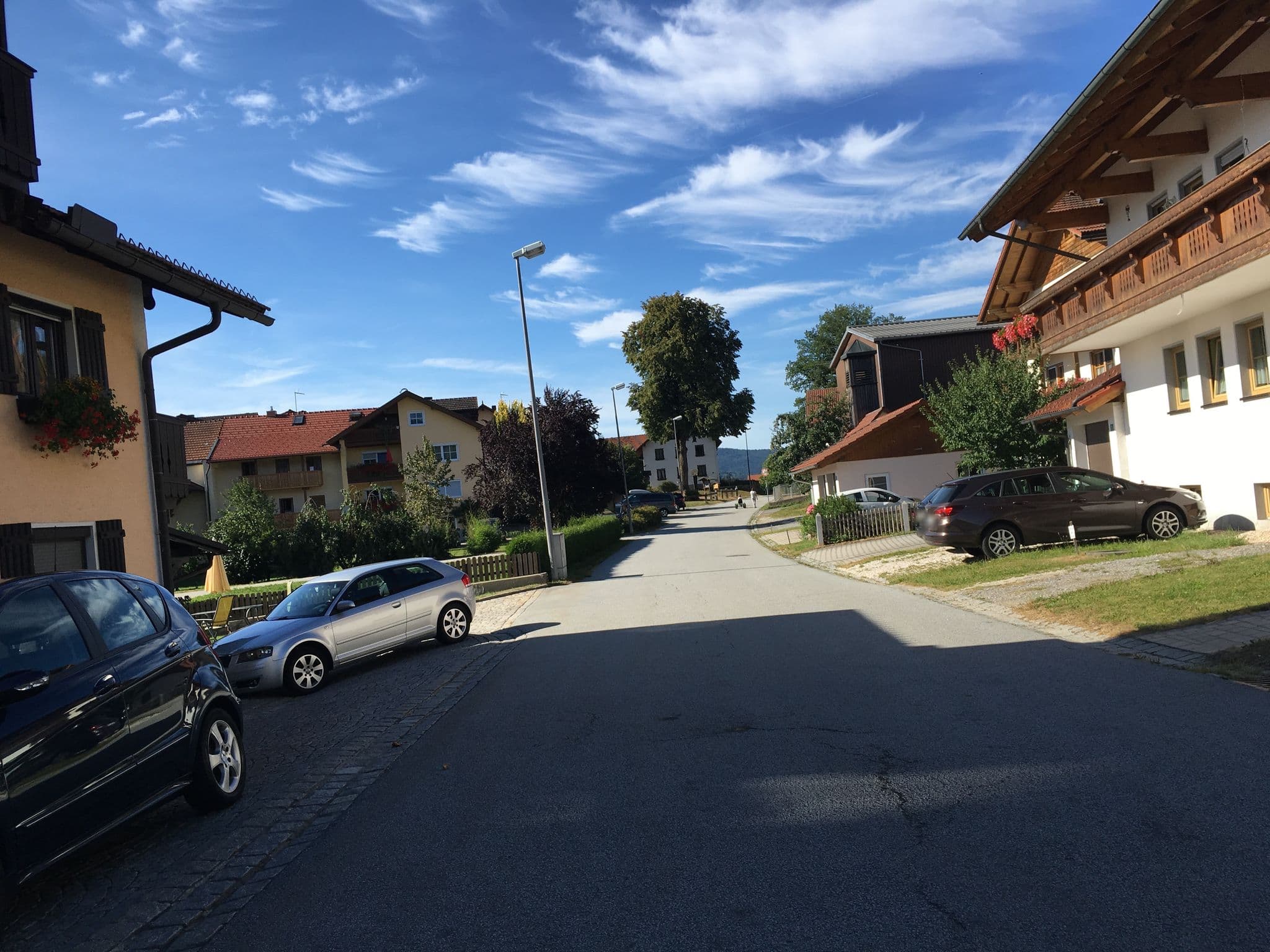 Street view near Gasthof Leithenwald, Zwiesel — © heilbron (CC BY-SA · Mapillary)