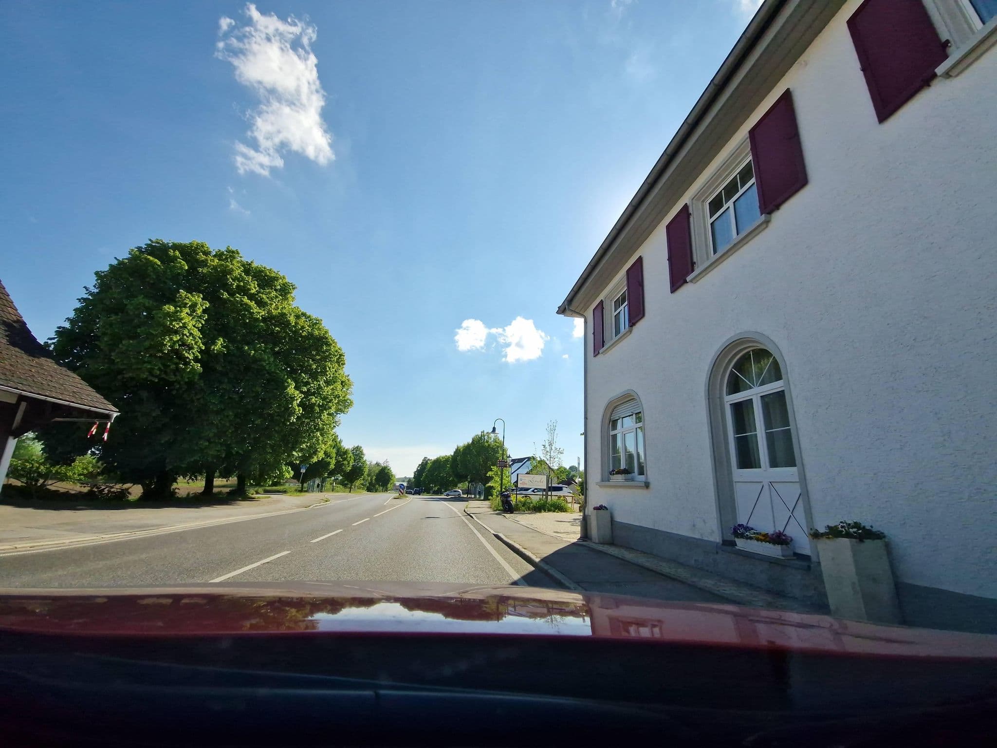Street view near Landgasthof Linde, Oberteuringen — © mcliquid (CC BY-SA · Mapillary)