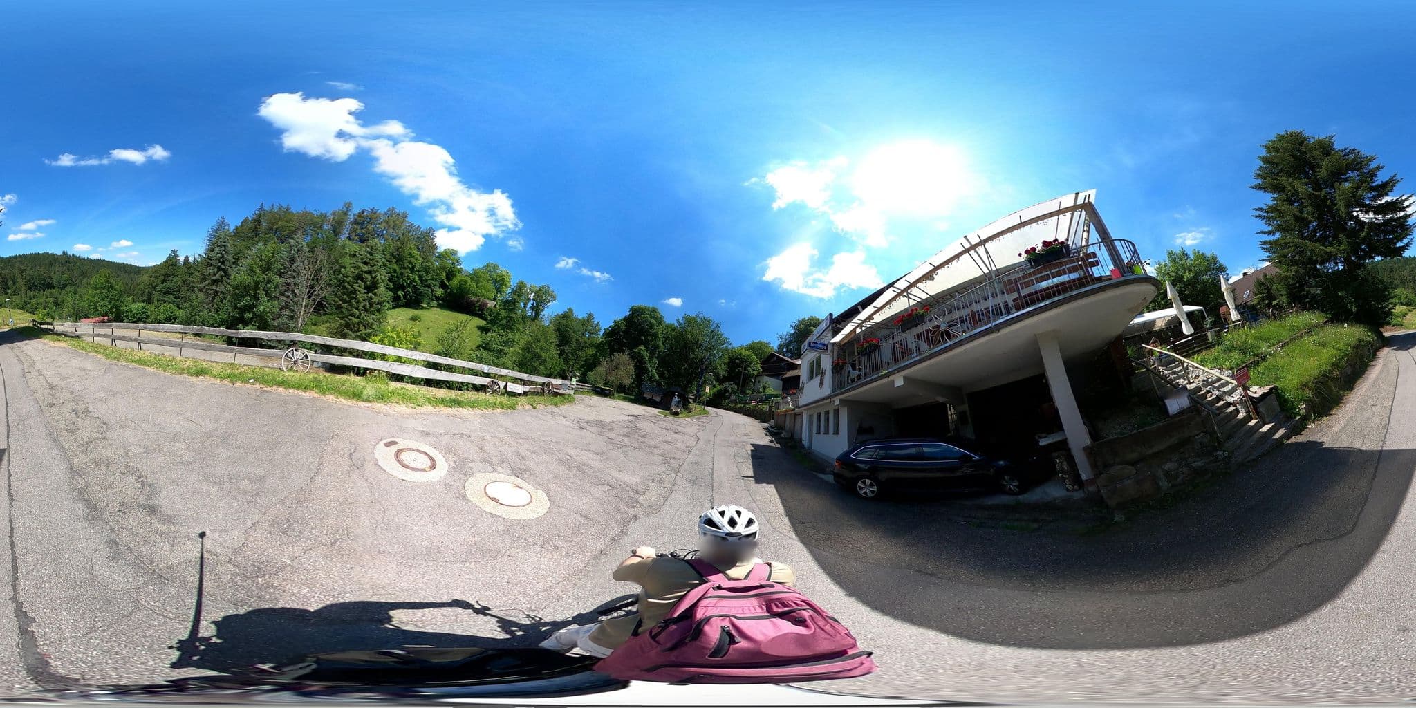 Street view near Pension Brunhilde, Bad Herrenalb — © Planungsgesellschaft_RV-K (CC BY-SA · Mapillary)