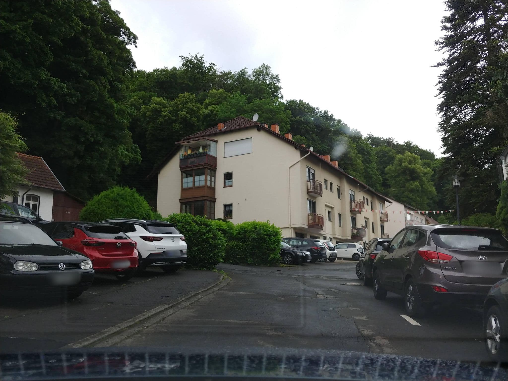 Street view near Hotel Martina, Bad Sooden-Allendorf — © tomatsn (CC BY-SA · Mapillary)