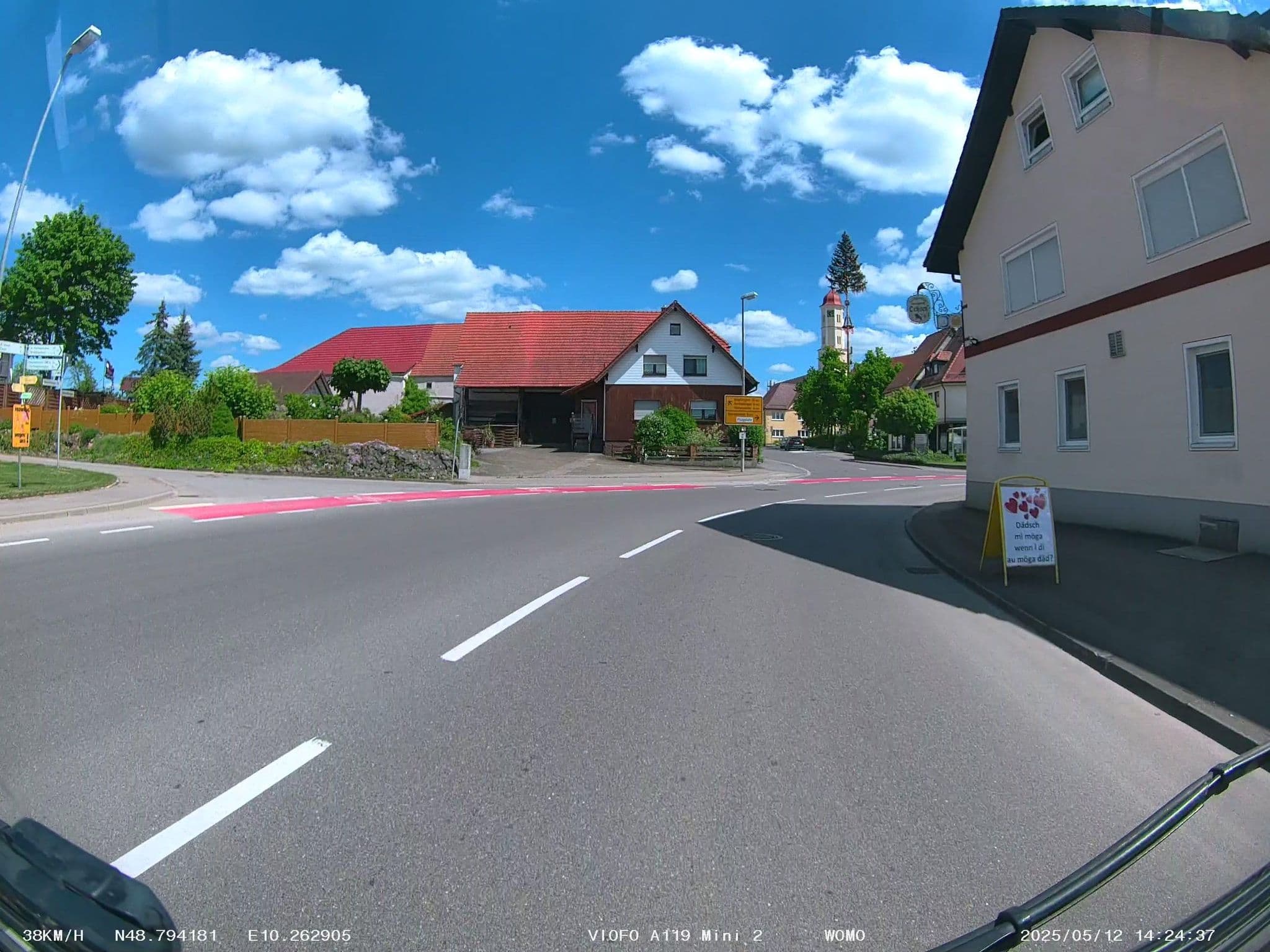 Street view near Gästehaus Mahler, Neresheim — © soulcover (CC BY-SA · Mapillary)